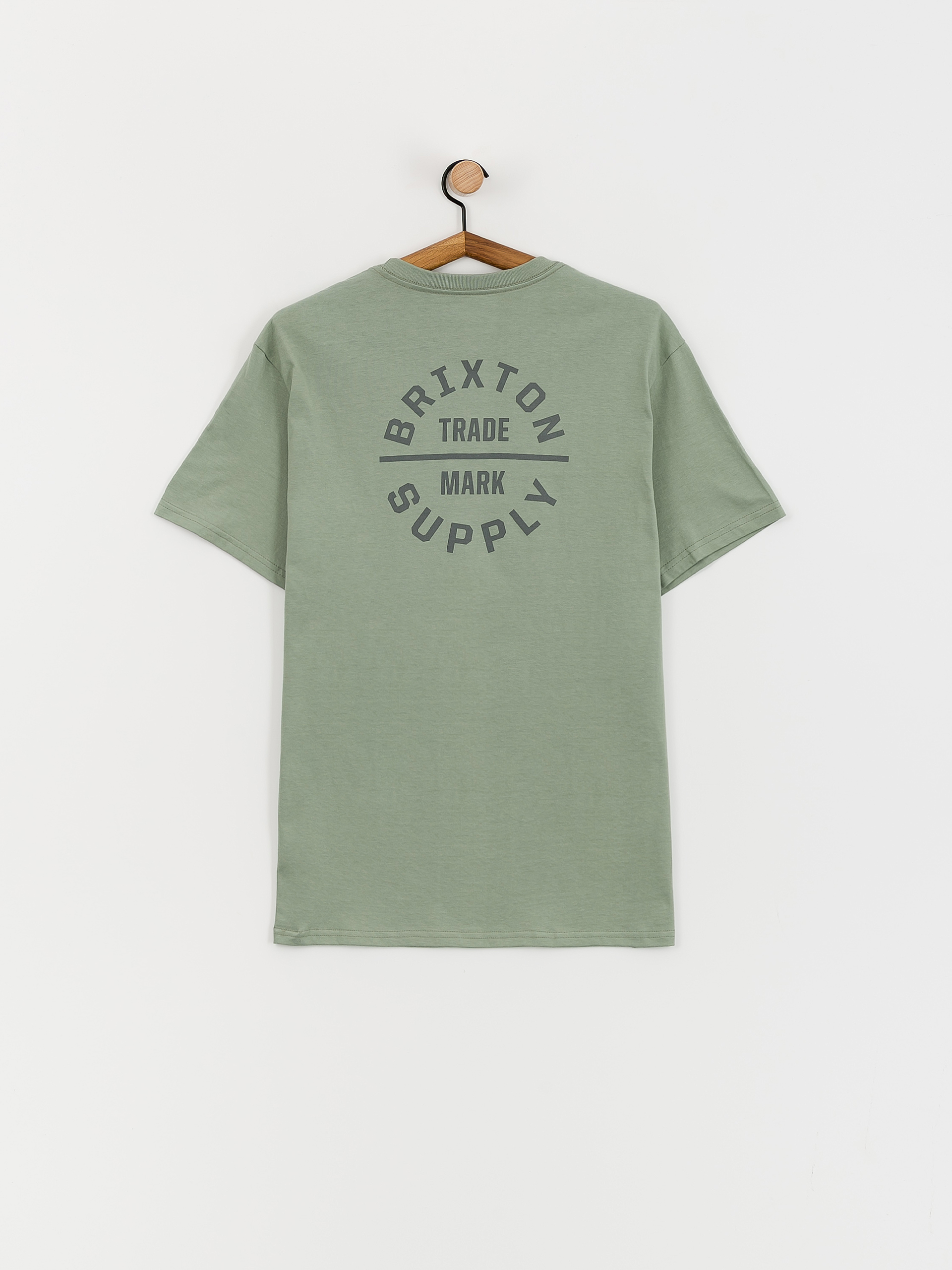 Brixton Oath V Stt T-shirt (chinois green/charcoal)