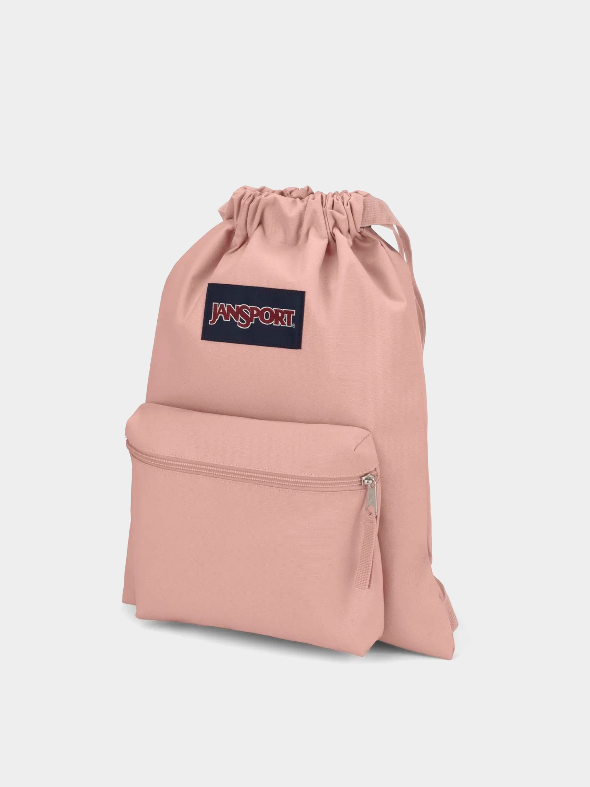 JanSport Drawsack Backpack (misty rose)