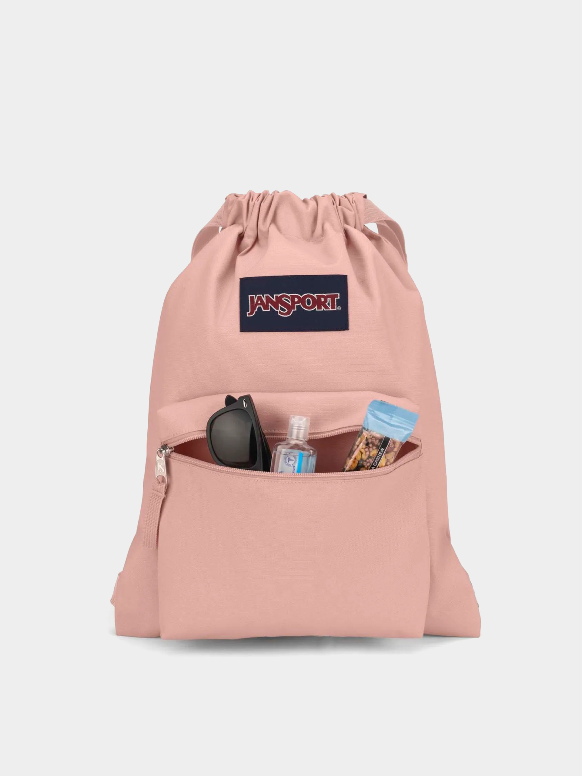 JanSport Drawsack Rucksack (misty rose)