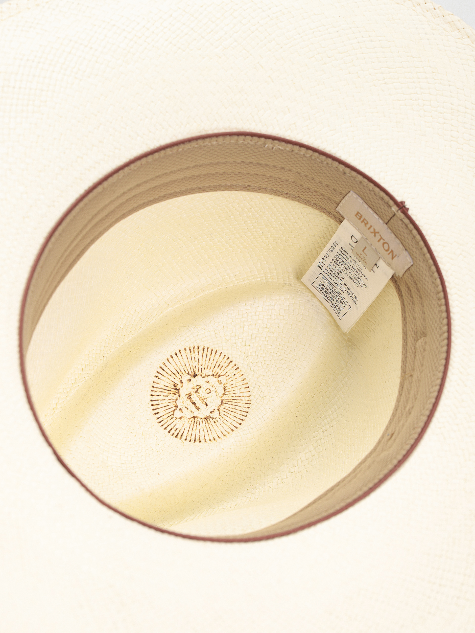 Brixton Harper Panama Strawt Hut (panama white)