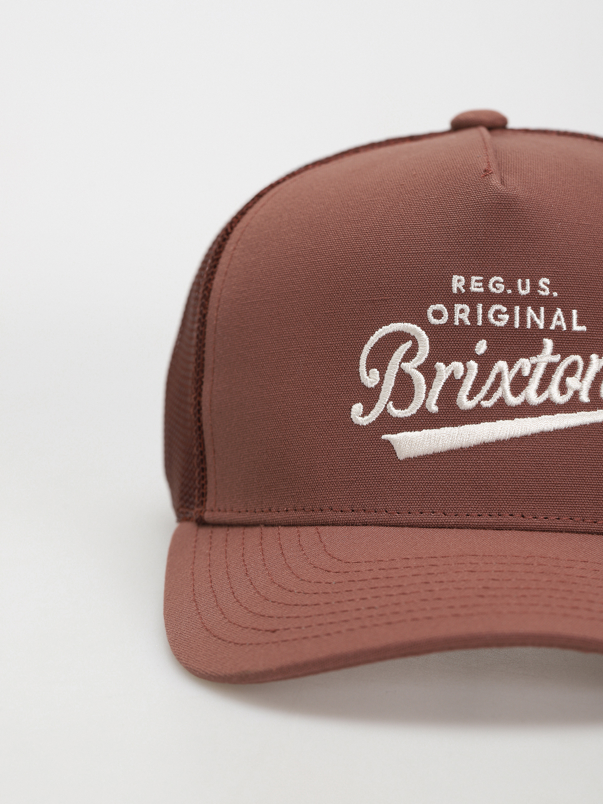 Brixton Postal C Netplus Mp Trucker Cap (sepia/sepia)