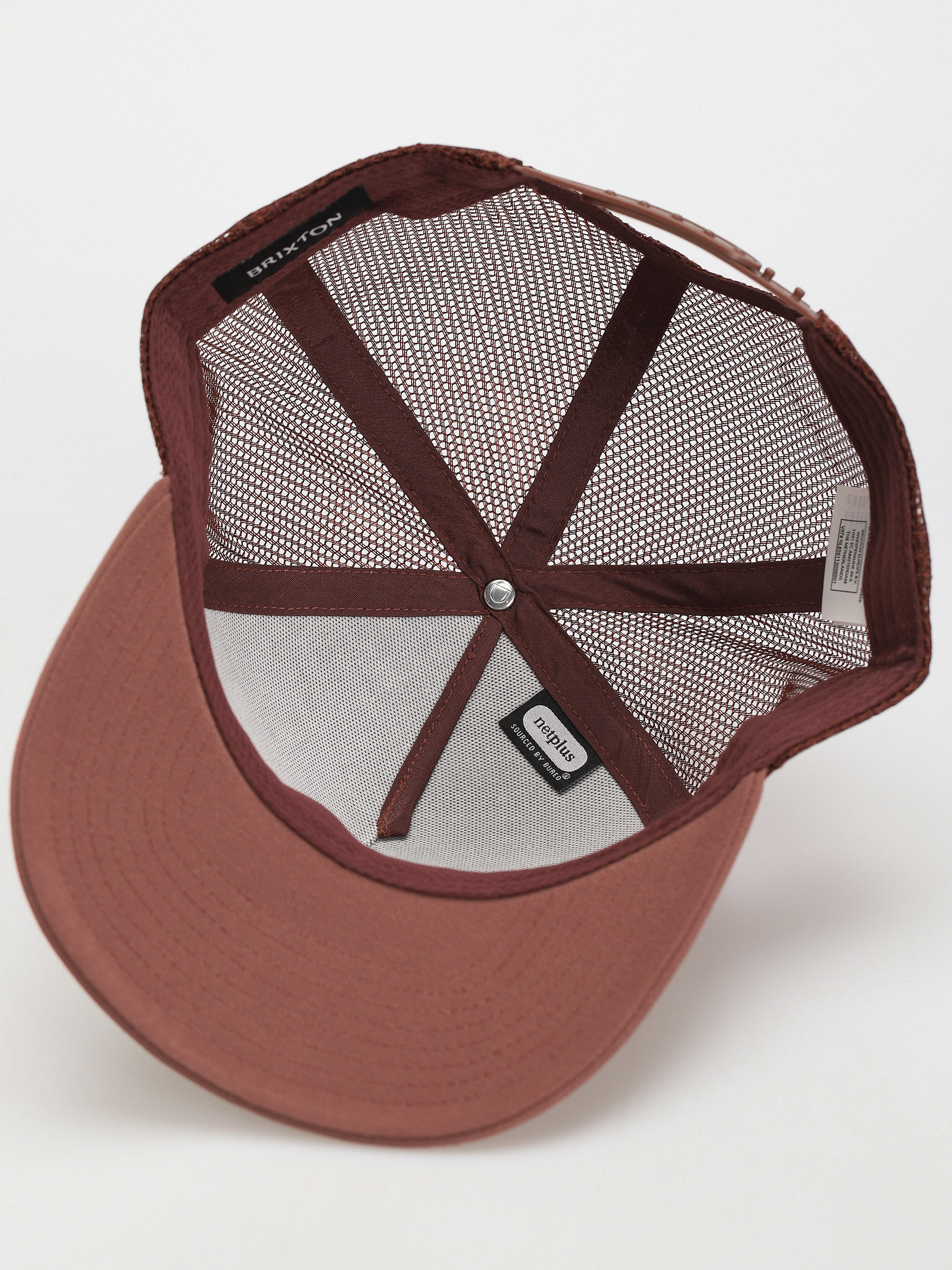 Brixton Postal C Netplus Mp Trucker Cap (sepia/sepia)