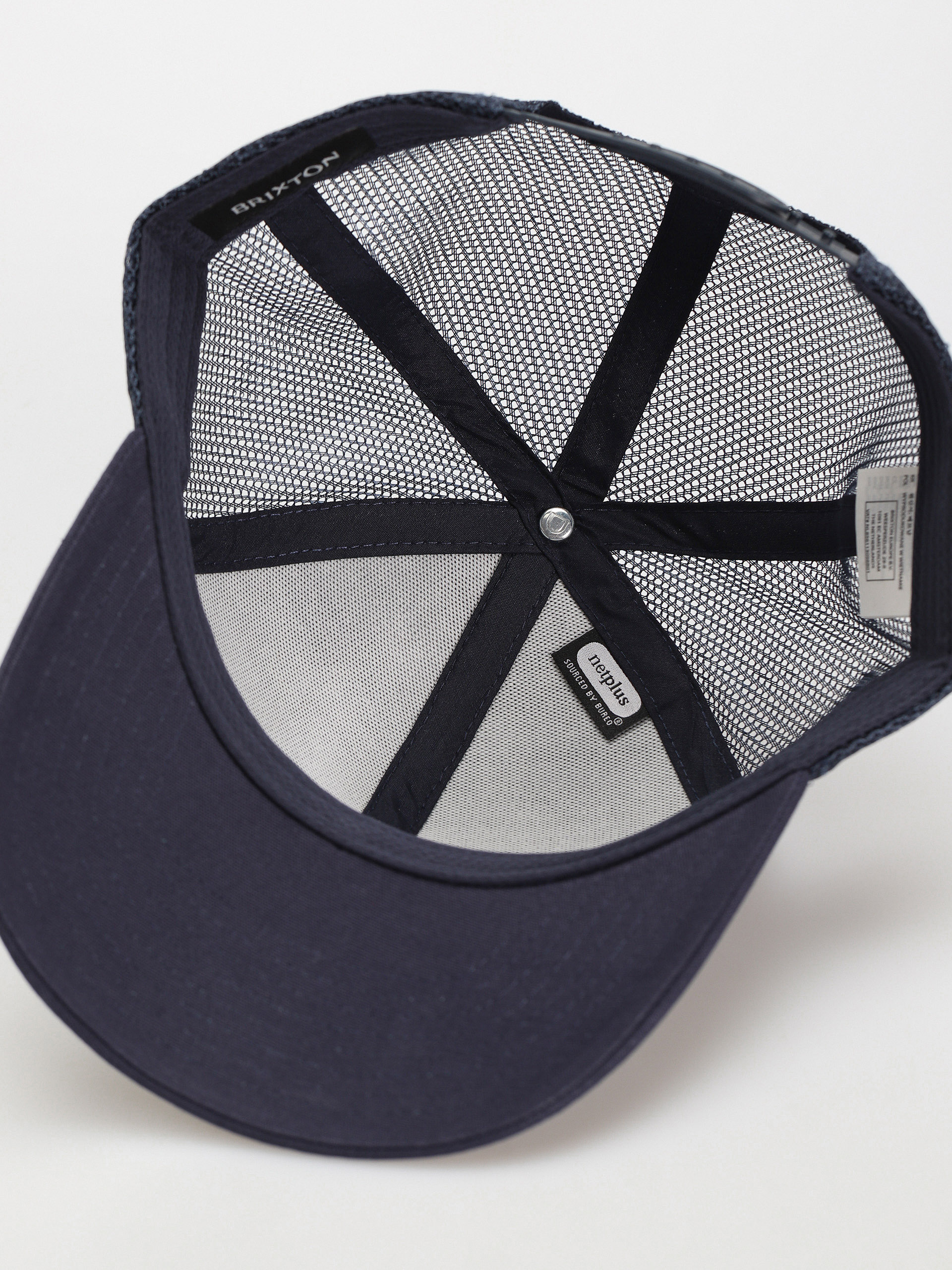 Brixton Crest X Mp Mesh Cap Cap (washed navy/navy)