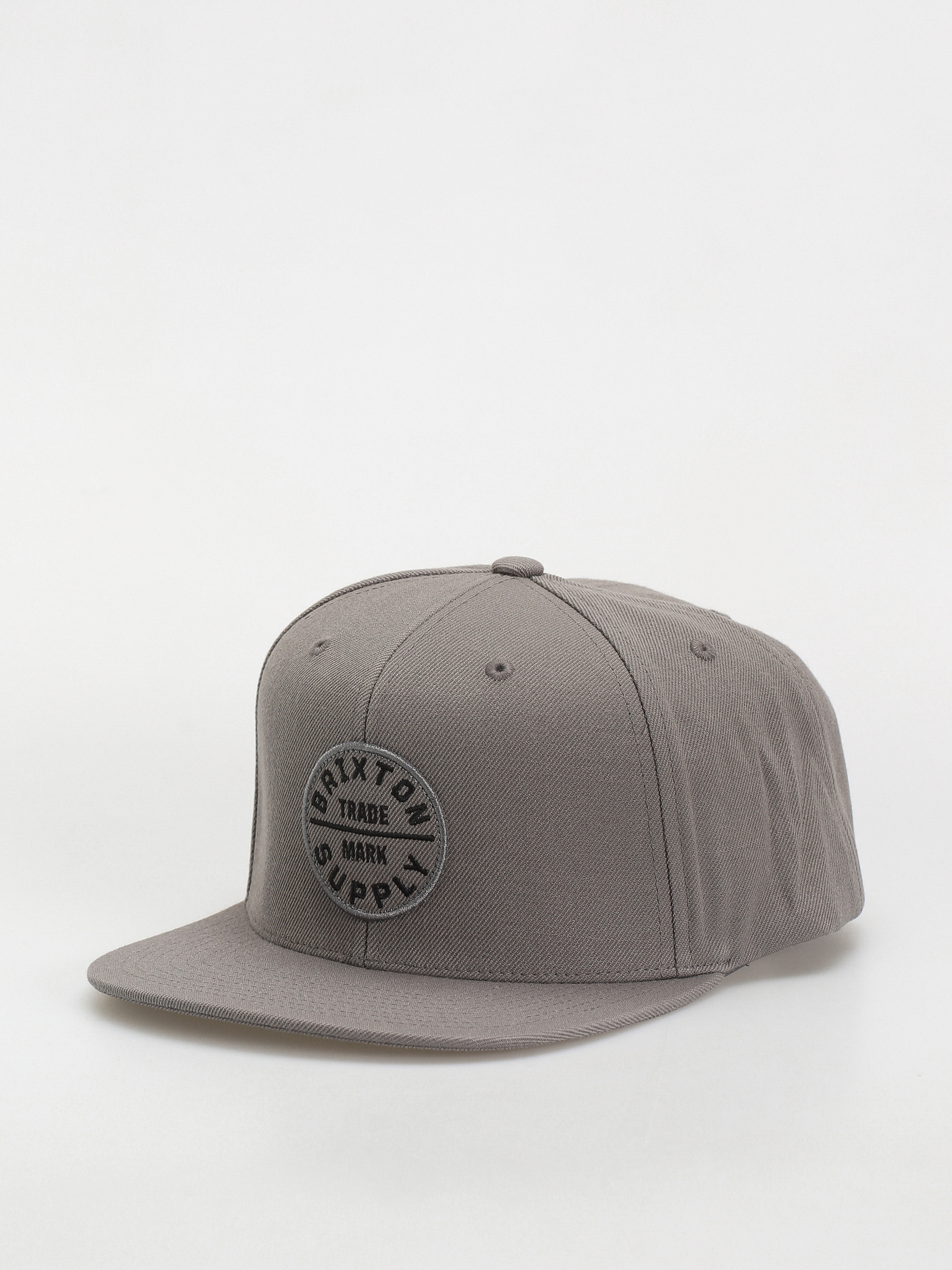 Brixton Oath III Snapback Cap (charcoal/charcoal)