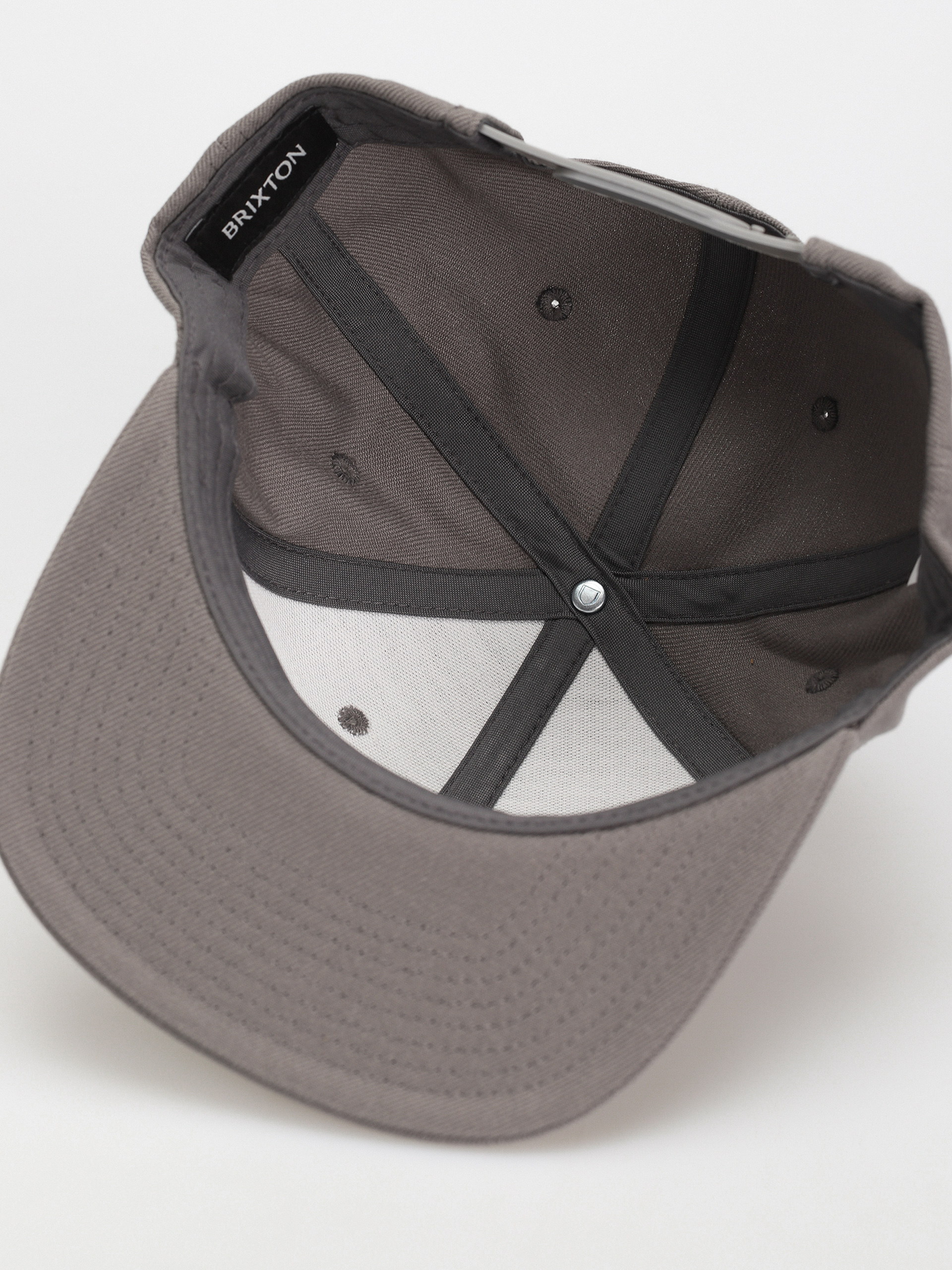 Brixton Oath III Snapback Cap (charcoal/charcoal)