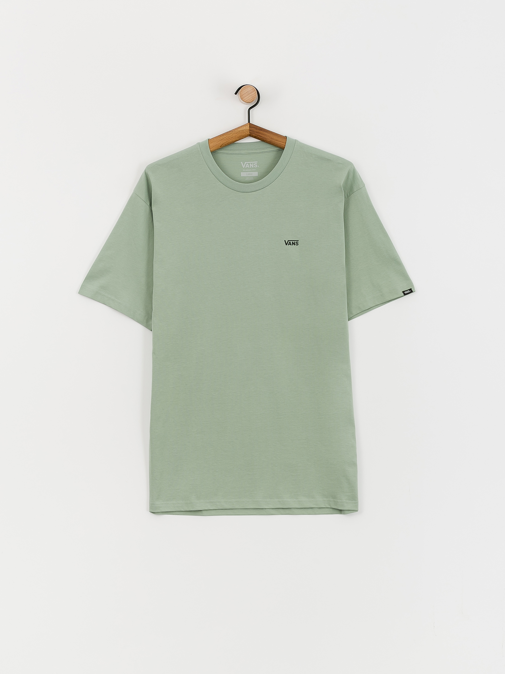 Vans Left Chest Logo T-shirt (iceberg green)