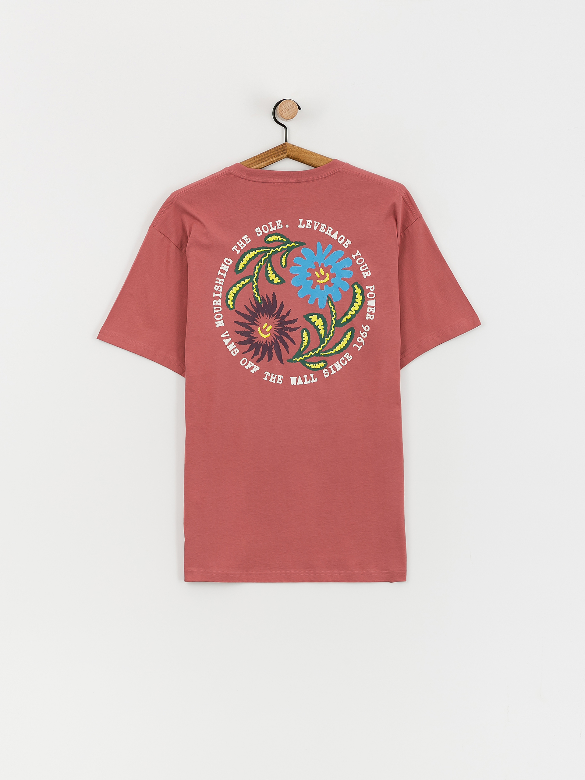 Vans Dual Bloom T-shirt (withered rose)