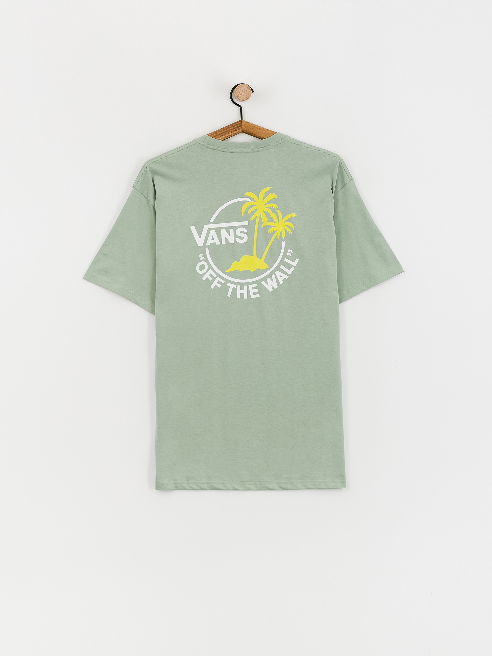 Vans Classic Mini Dual Palm II T-shirt (iceberg green/white)