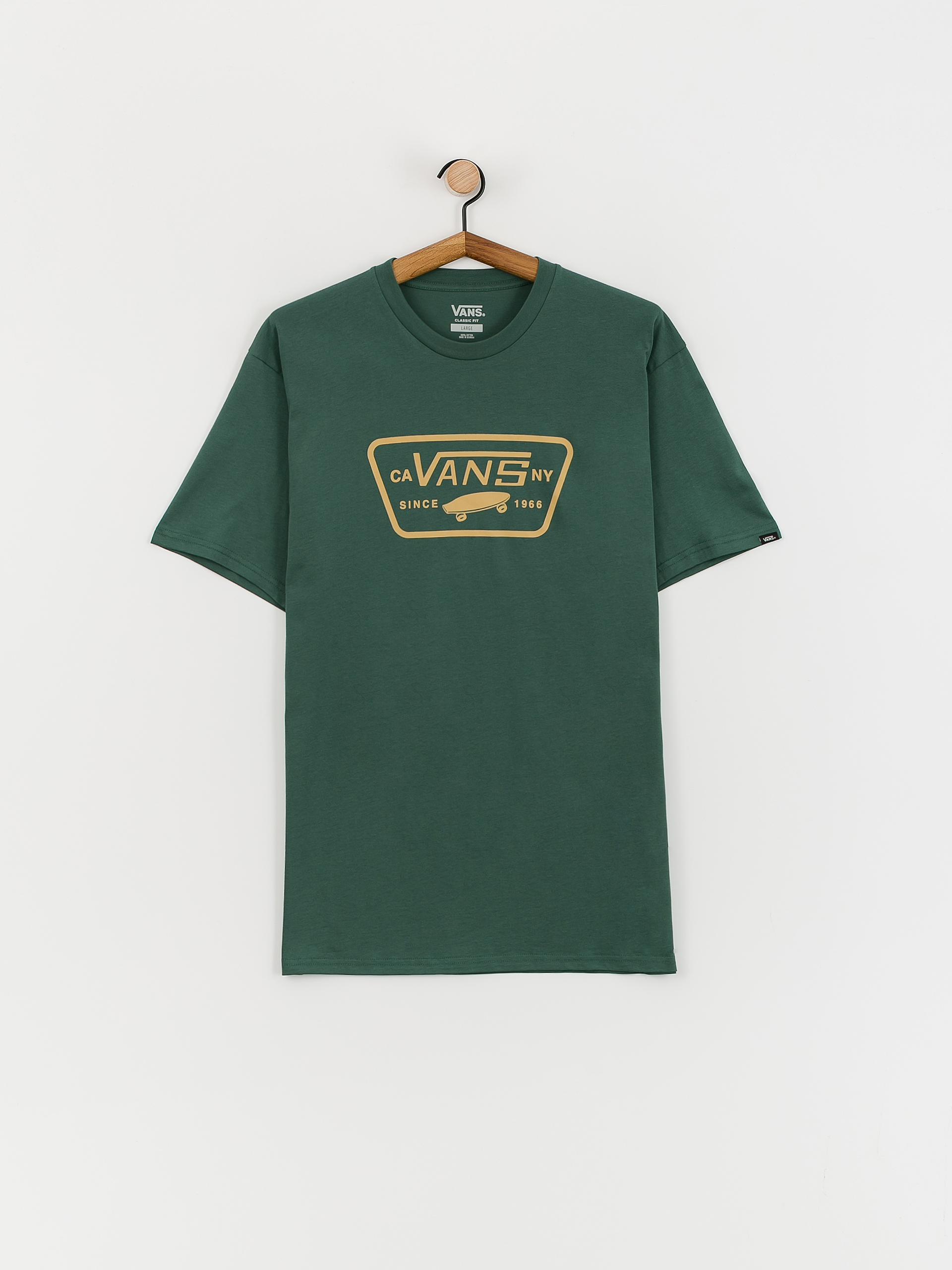 Dark green hot sale vans shirt