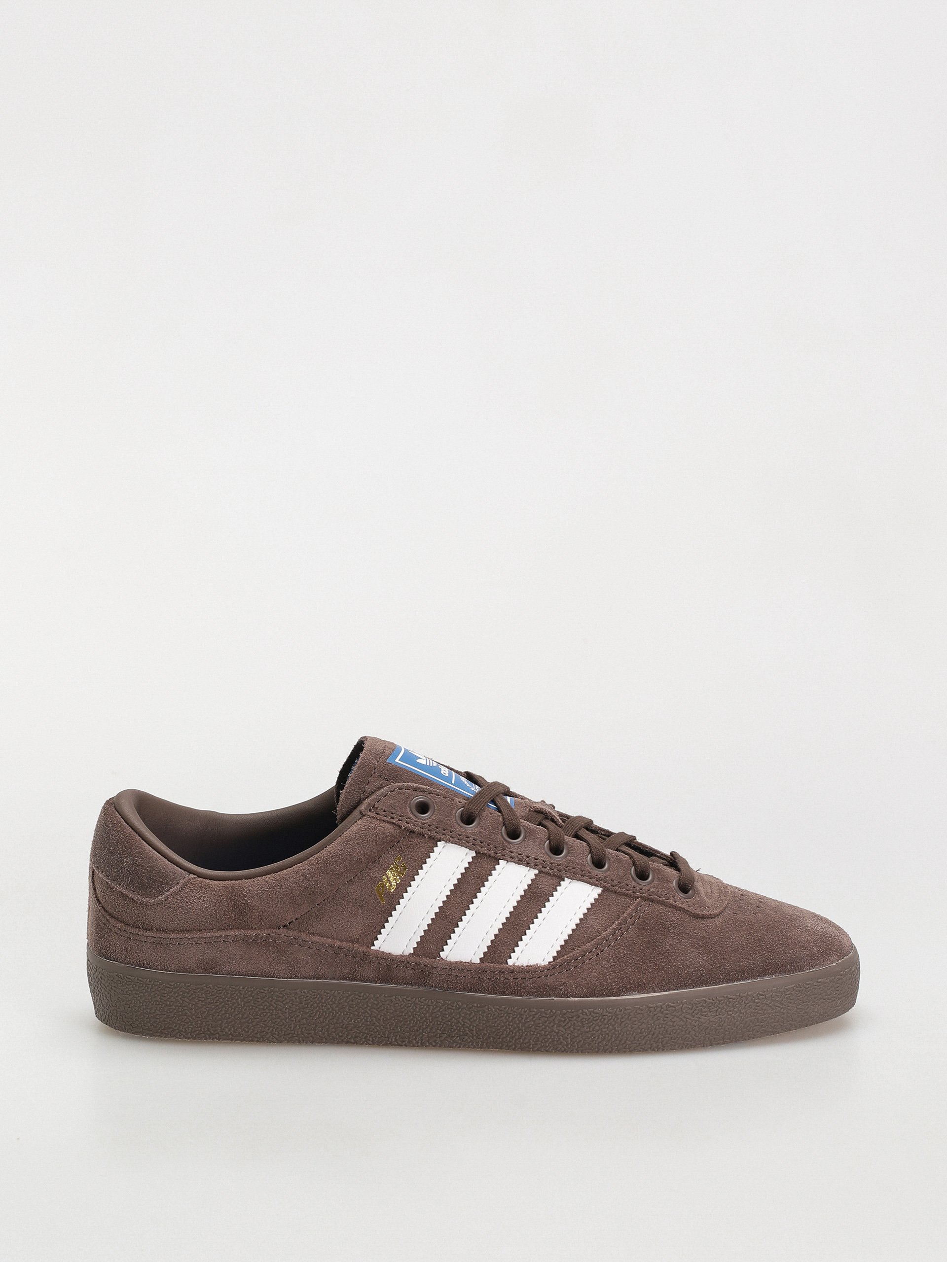 adidas Puig Indoor Shoes (brown/ftwwht/blubir)
