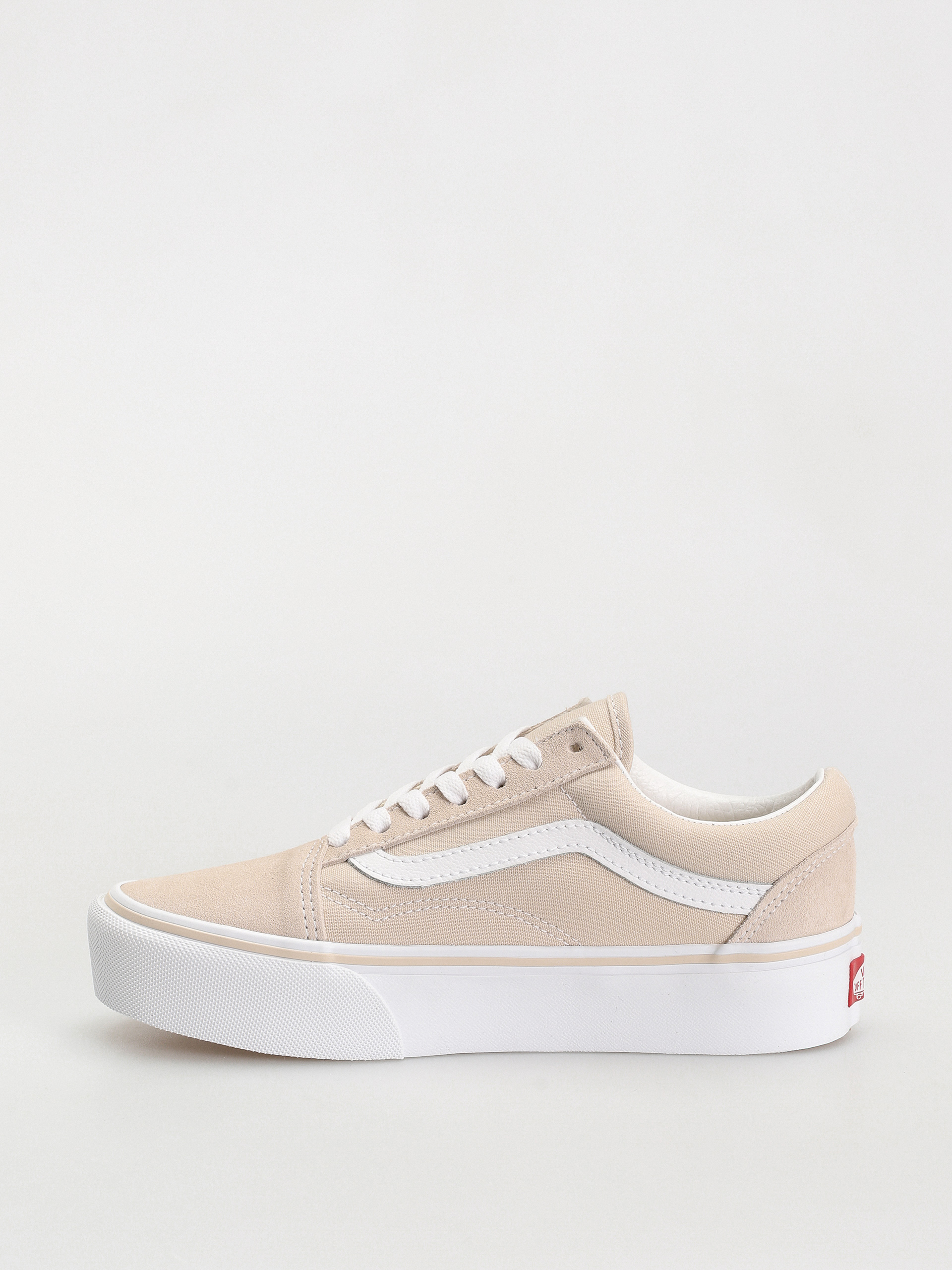 Vans Old Skool Platform Shoes - beige (rainy day)