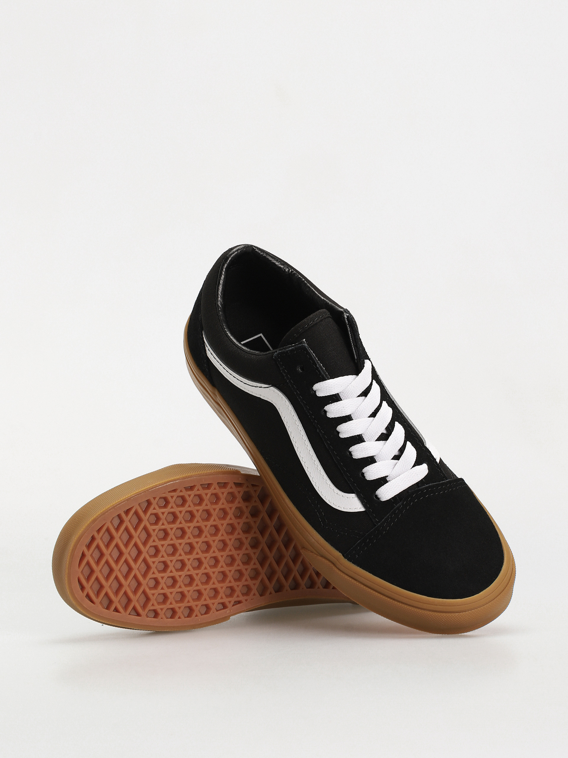 Black and brown vans old skool hotsell