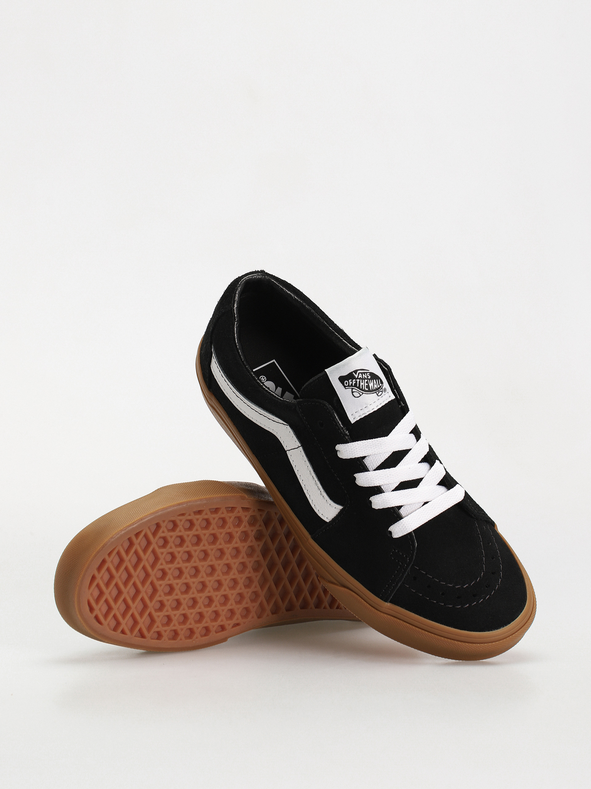 Vans Sk8 Low Schuhe (black/gum)