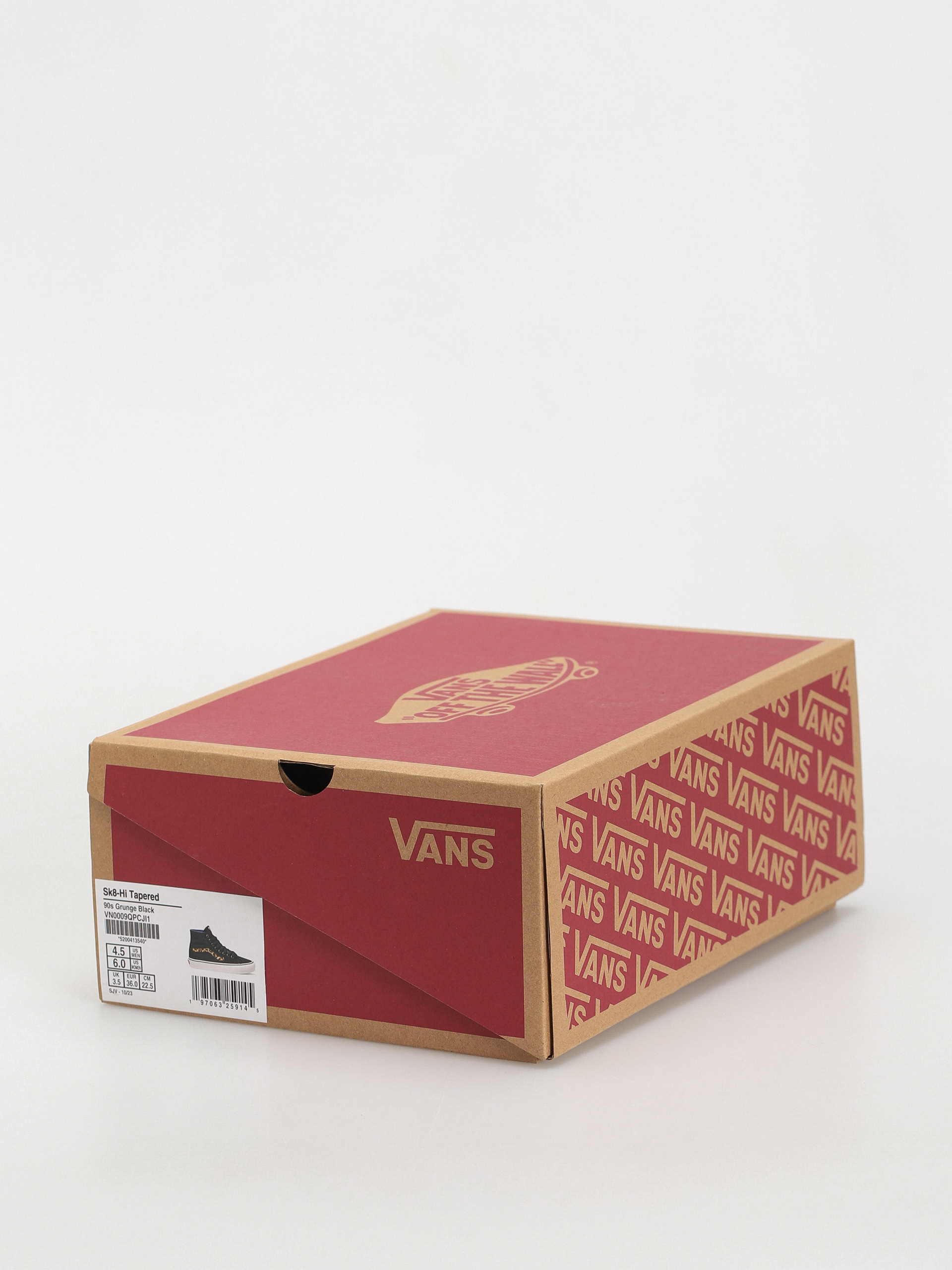 Vans Sk8 Hi Tapered Schuhe (90s grunge black)