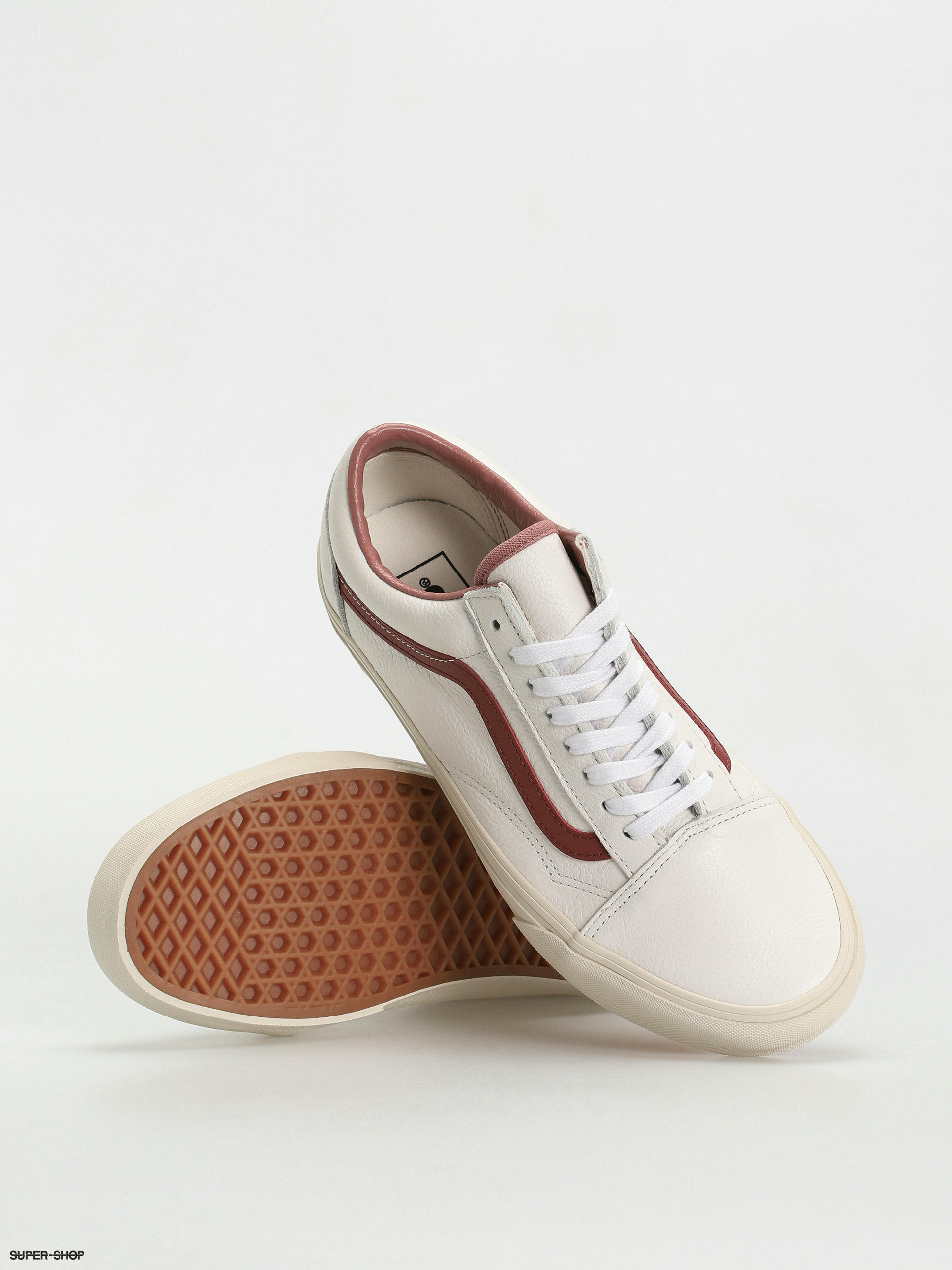 Vans old shop skool leather tan