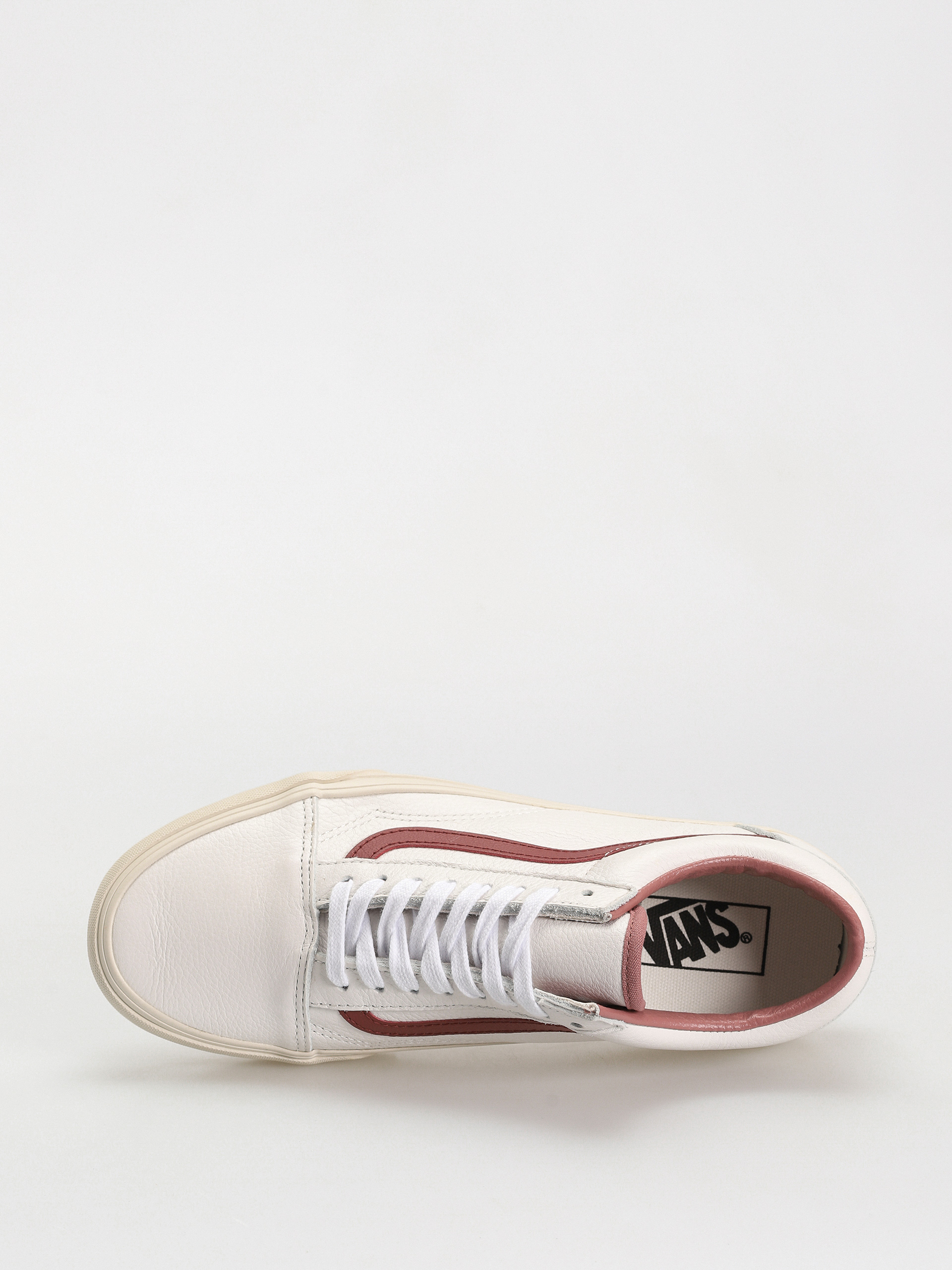 Vans Old Skool Shoes (premium leather russet brown)