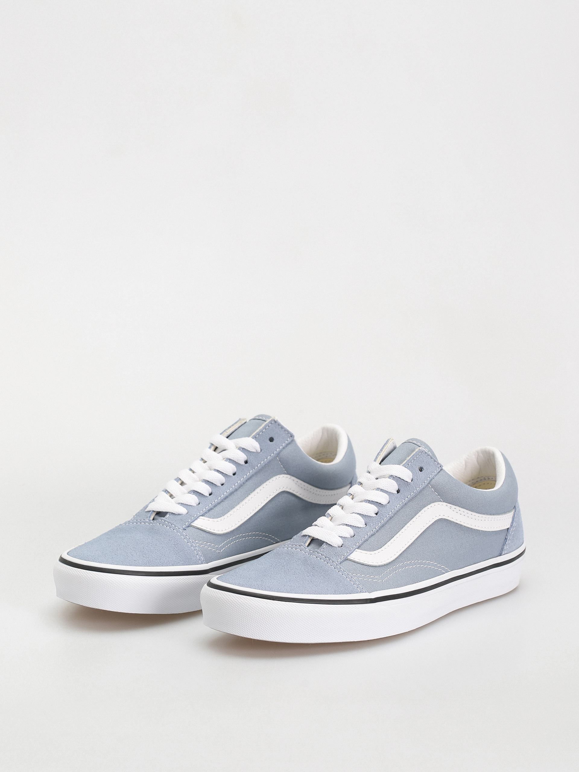 Vans Old Skool Shoes (color theory dusty blue)