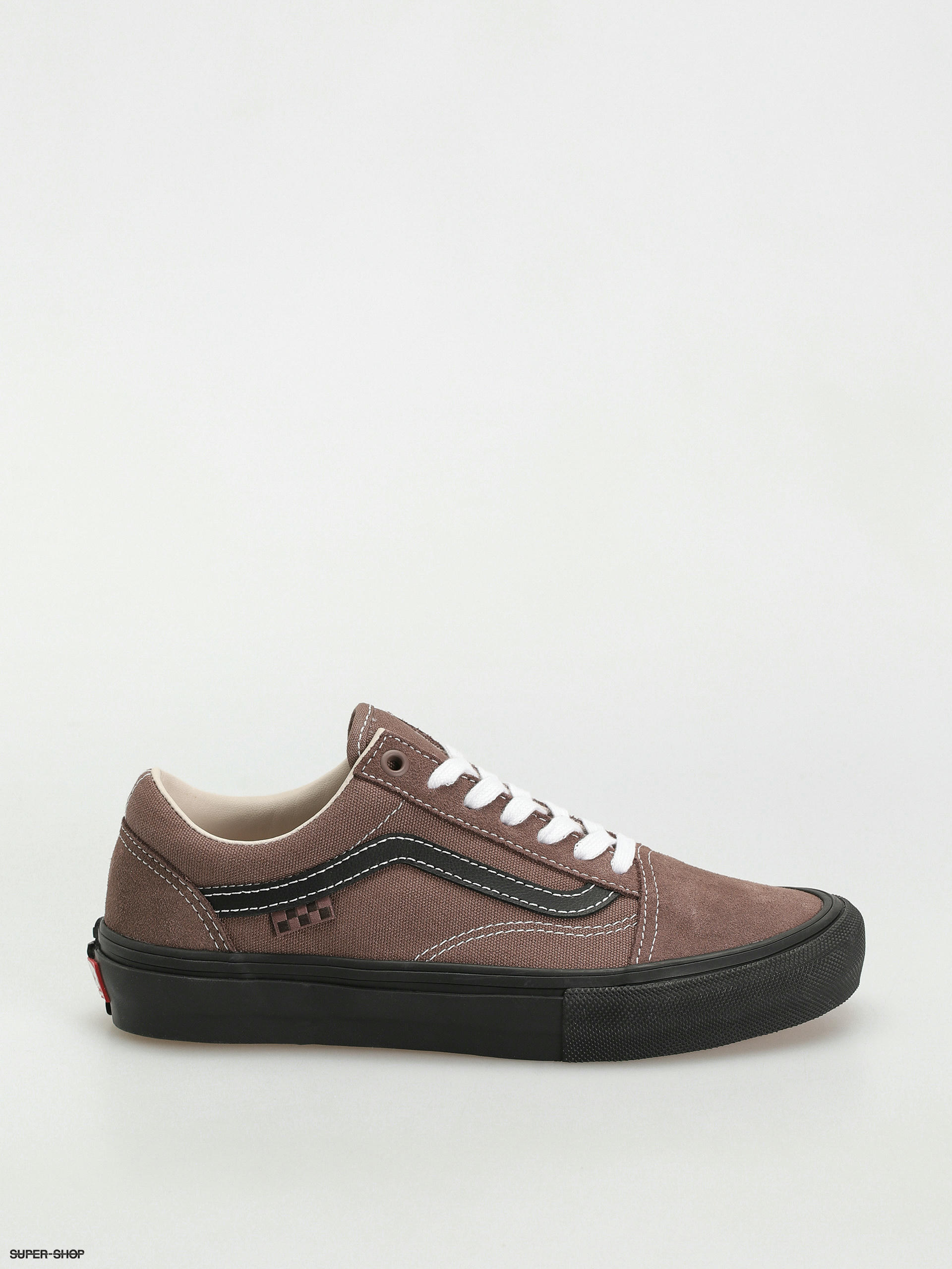 Vans taupe slip on sale on