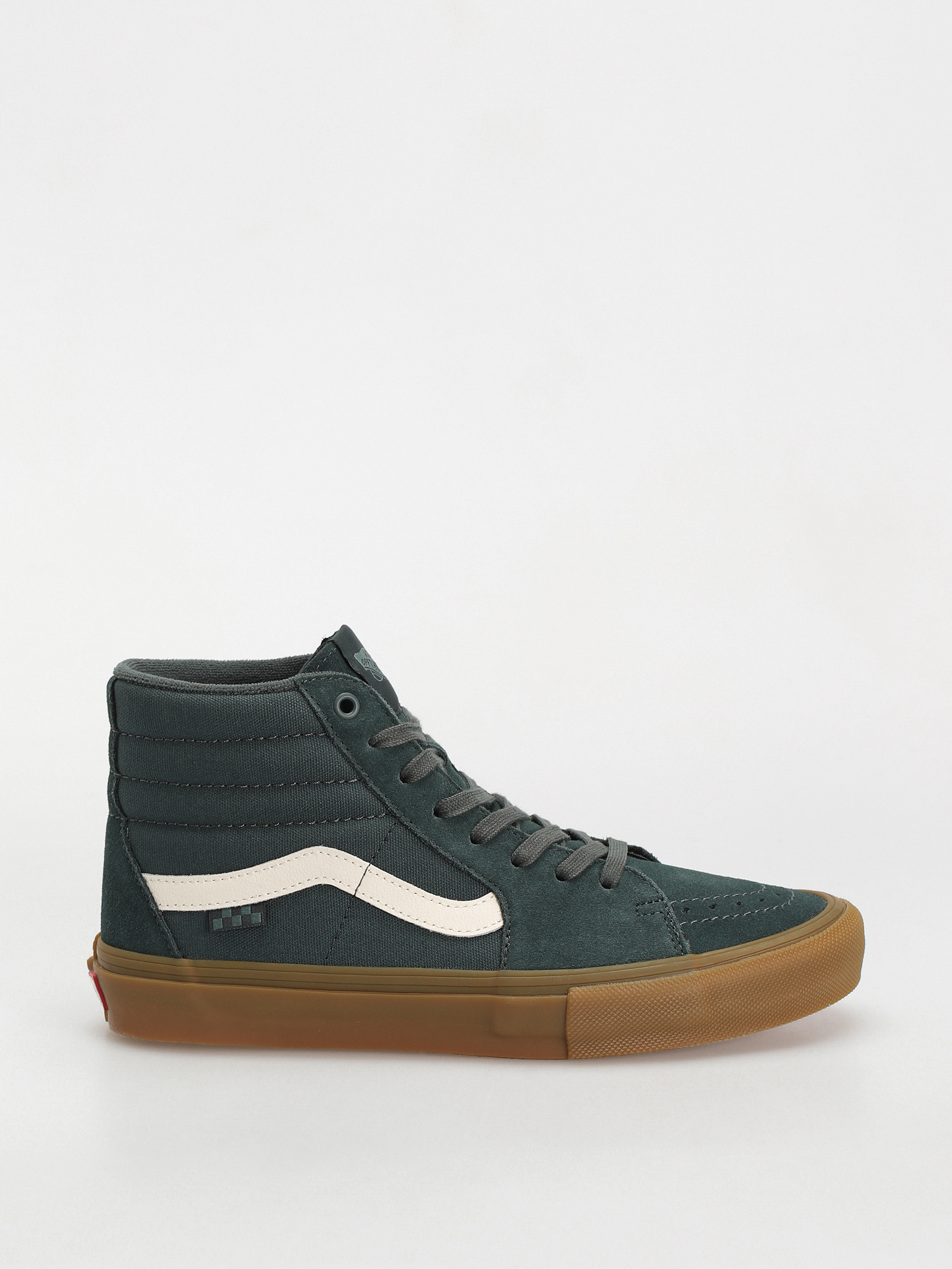 Vans Skate Sk8 Hi Schuhe (dark green/gum)