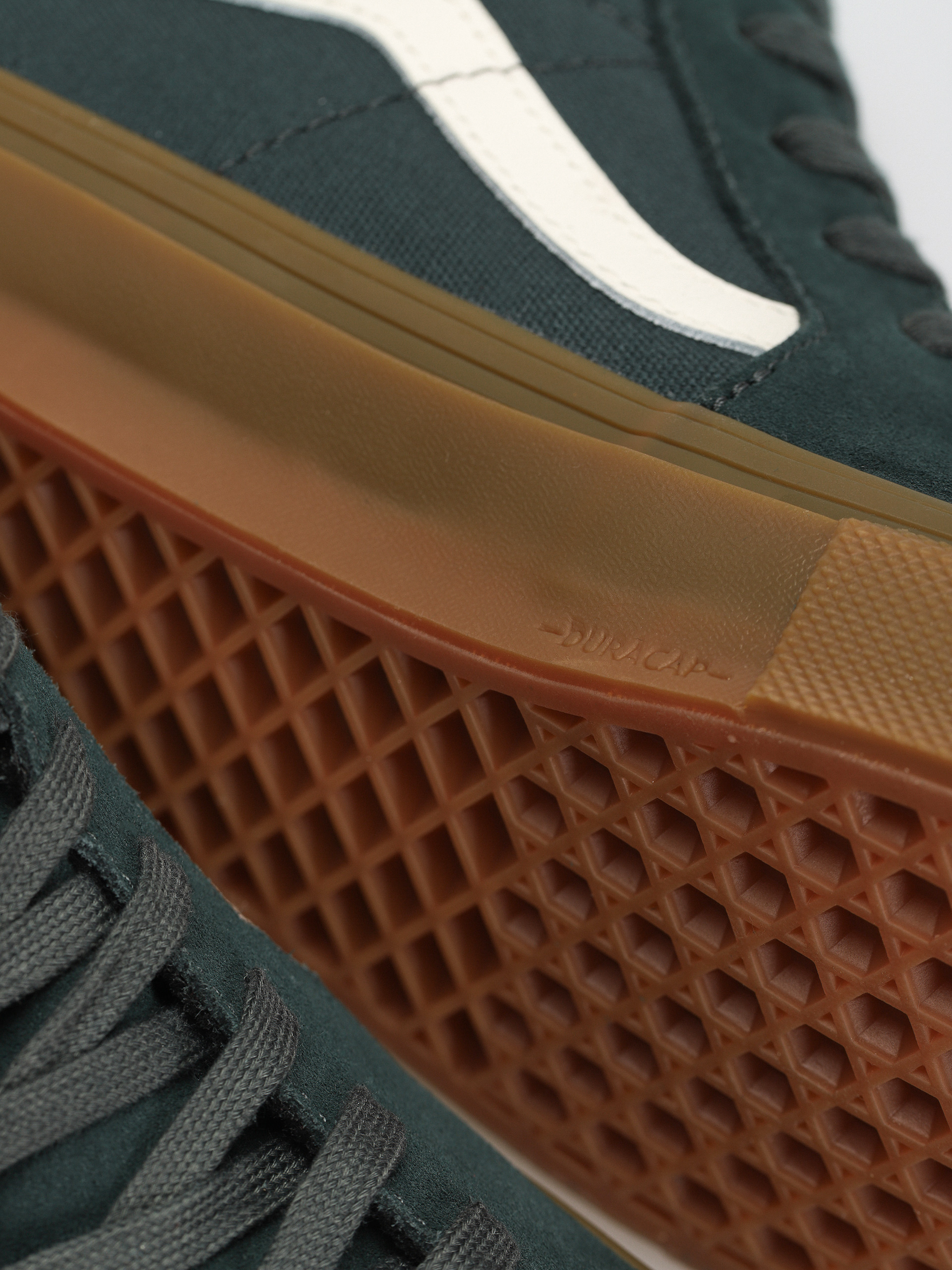 Vans Skate Sk8 Hi Shoes (dark green/gum)