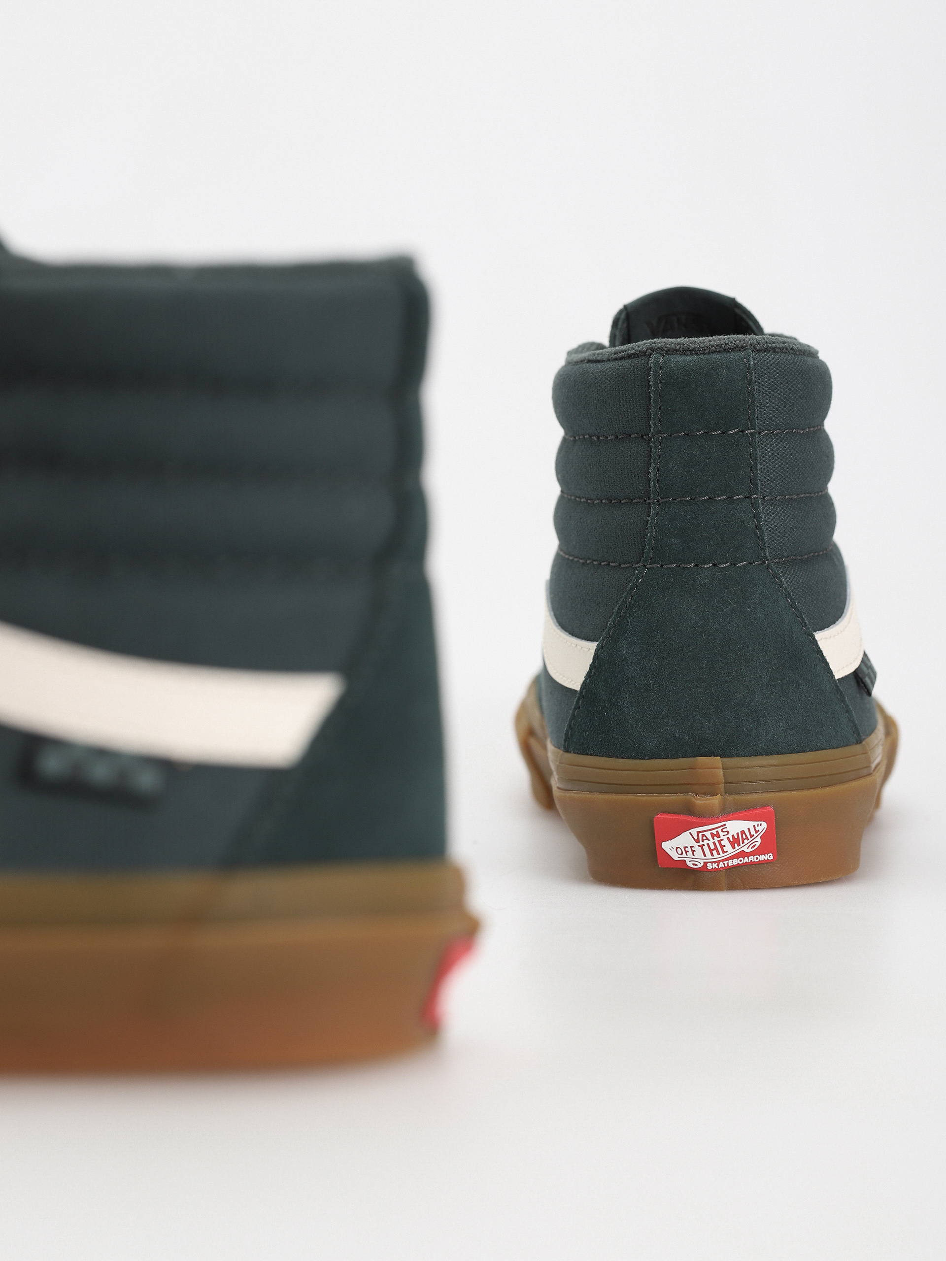 Vans Skate Sk8 Hi Schuhe (dark green/gum)