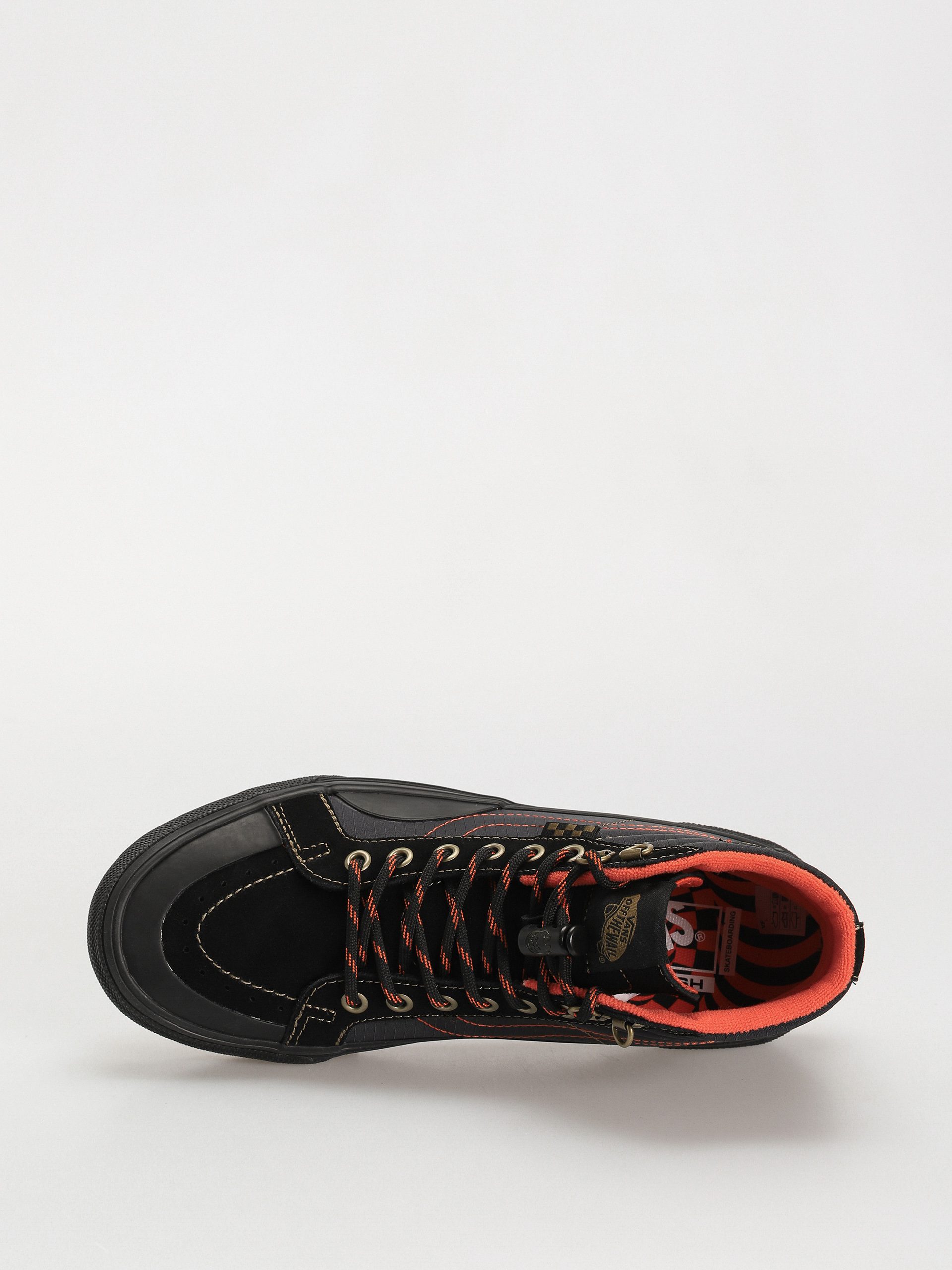Vans X Spitfire Skate Sk8 Hi Reissue Shoes (spitfire black/flame)