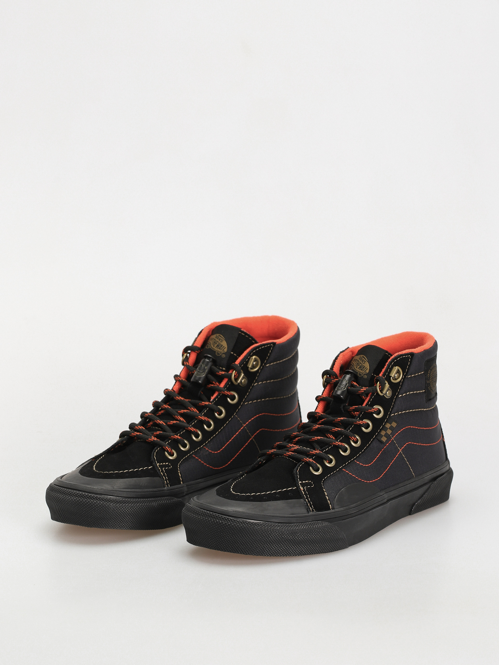 Vans X Spitfire Skate Sk8 Hi Reissue Shoes (spitfire black/flame)