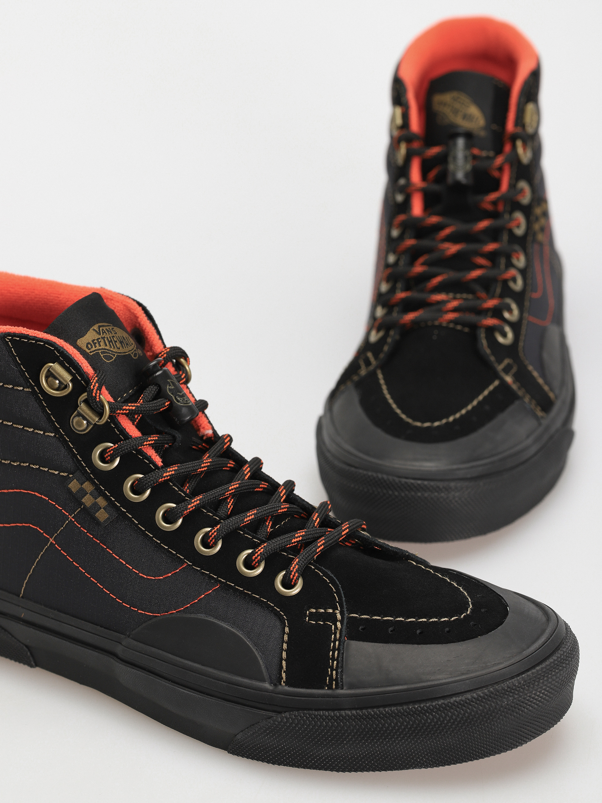 Vans X Spitfire Skate Sk8 Hi Reissue Shoes (spitfire black/flame)