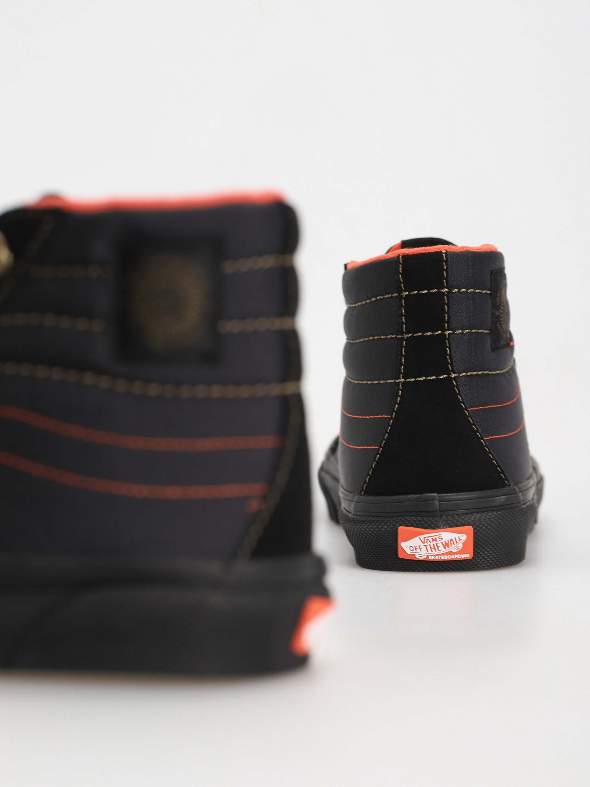 Vans X Spitfire Skate Sk8 Hi Reissue Shoes (spitfire black/flame)