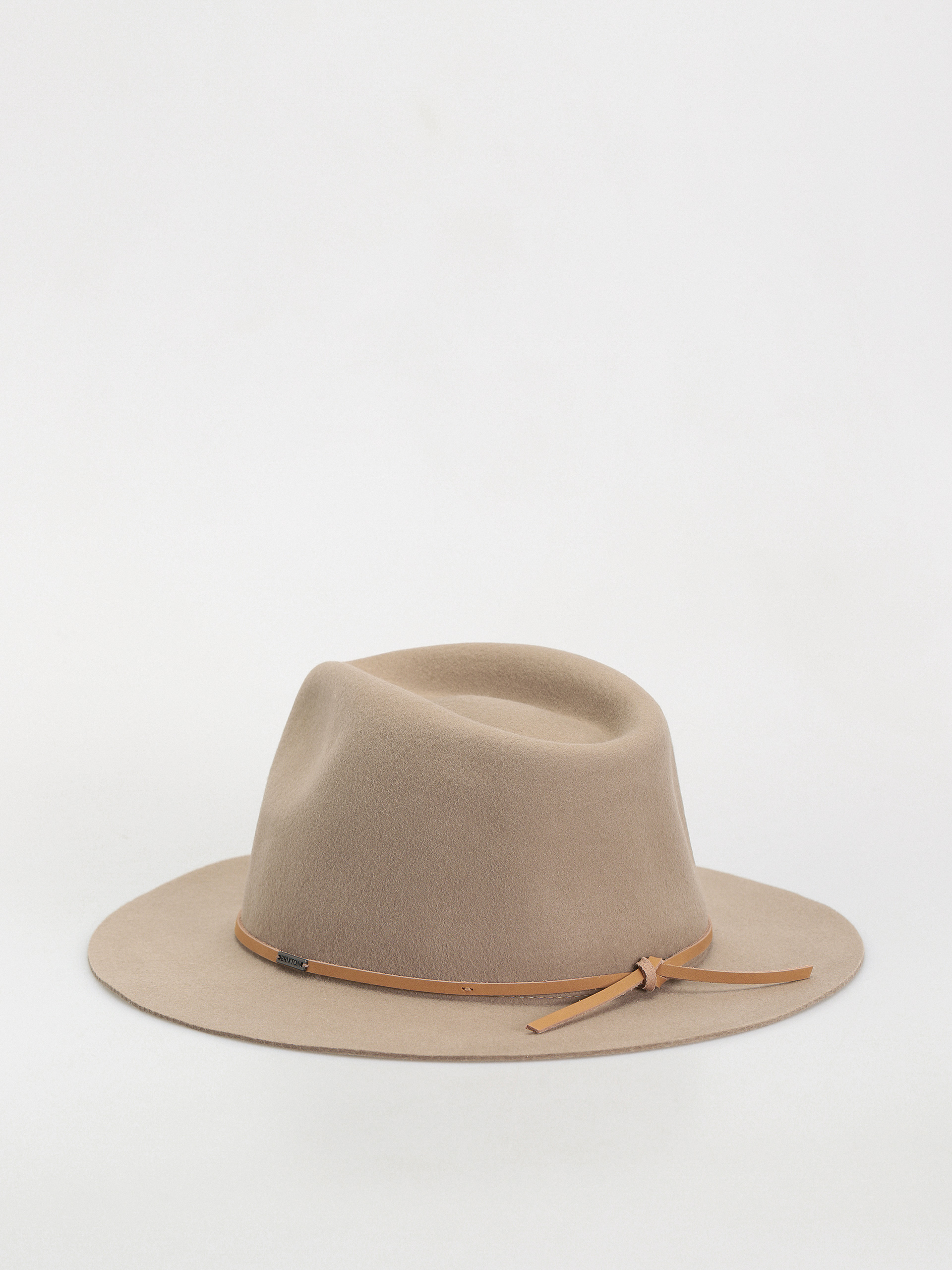 Brixton Wesley Fedora Hat beige (light tan)