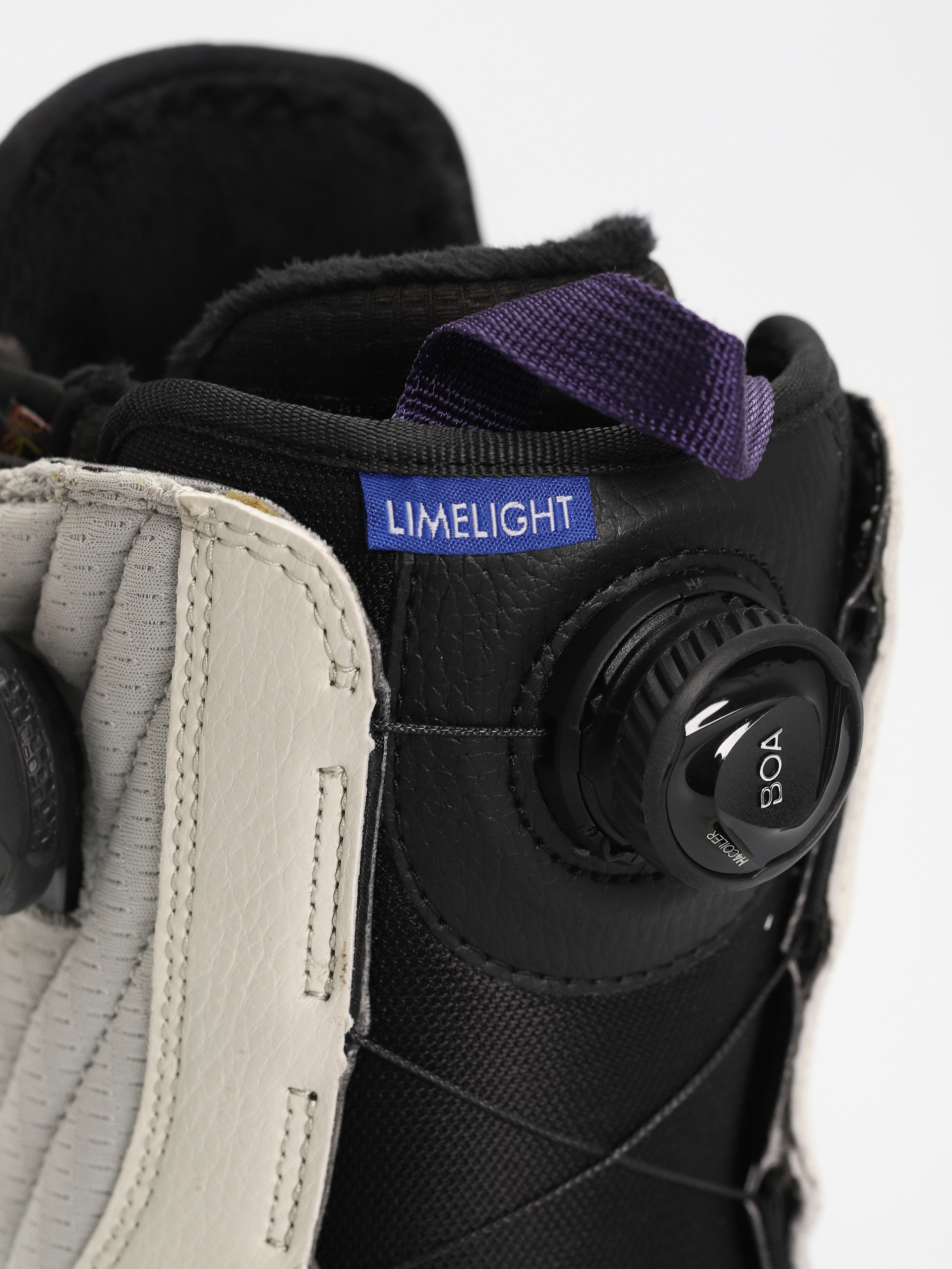 Womens Burton Limelight Boa Snowboard boots (stout white)