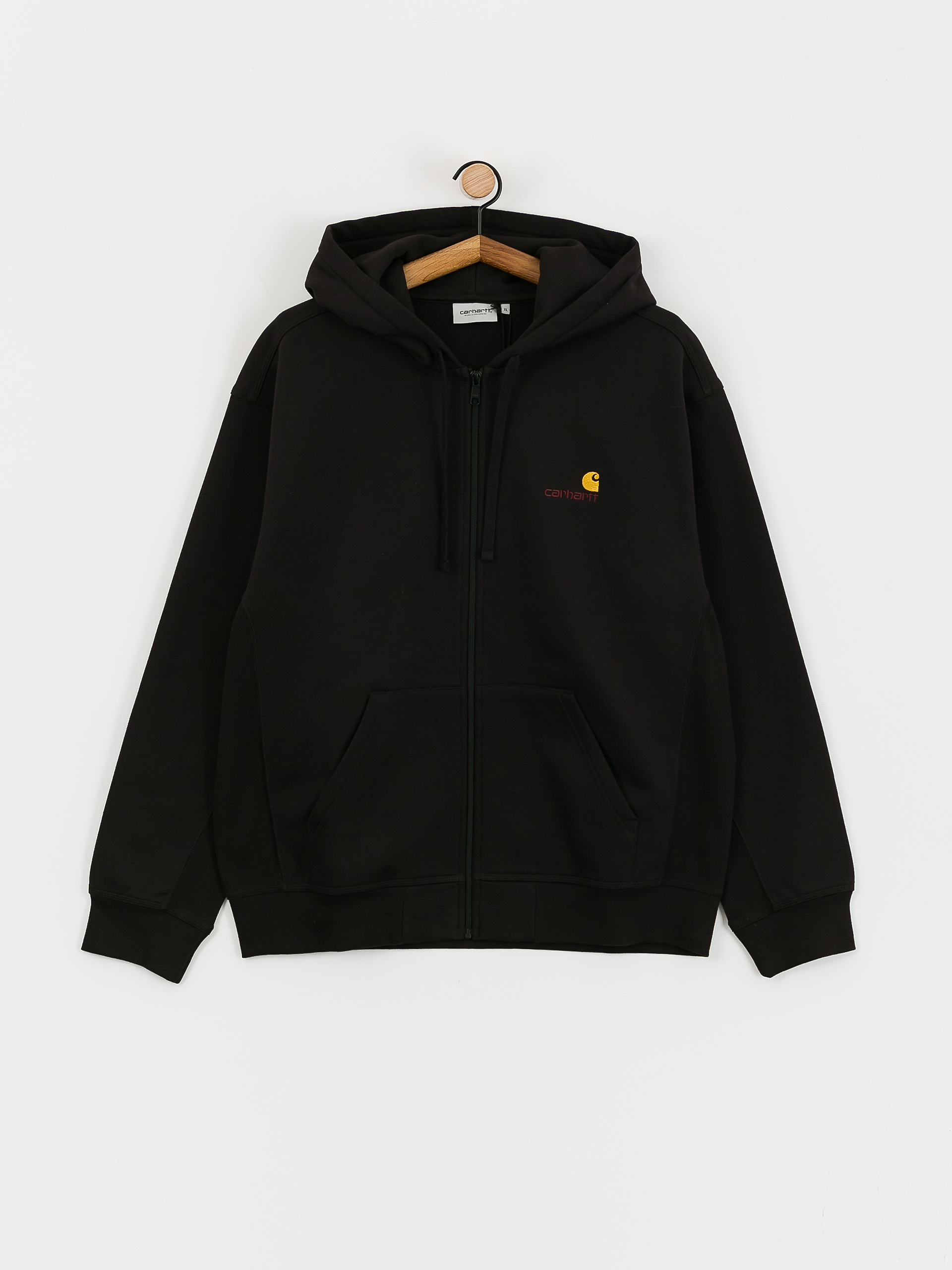 Carhartt WIP American Script ZHD Hoodie (black)