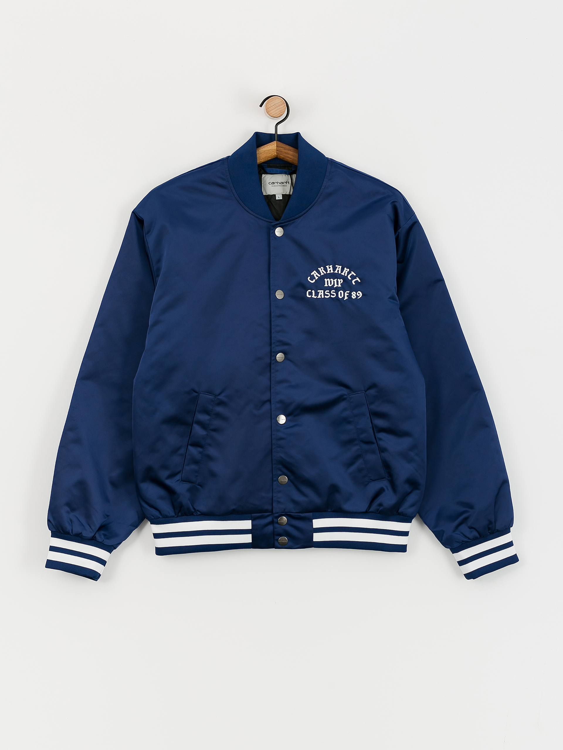 Carhartt WIP Class of 89 Bomber Jacket (elder/white)
