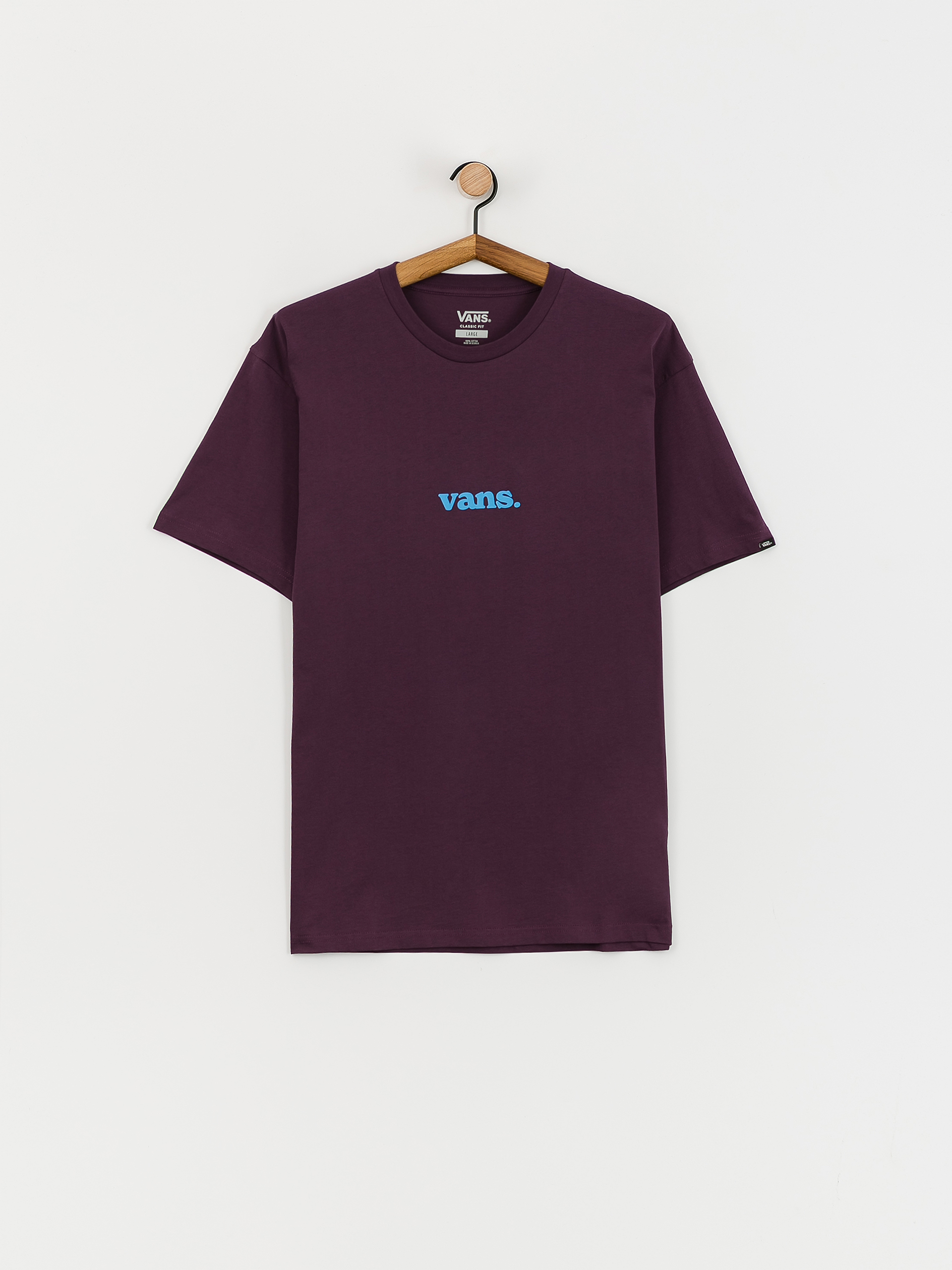 Vans Lower Corecase T-shirt (blackberrywine/malibubl)