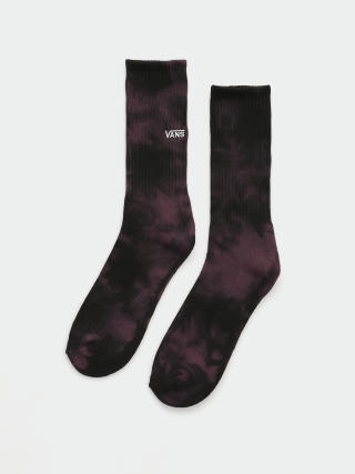 Vans Seasonal Tie Dye Crew II Socken (blackberry wine)