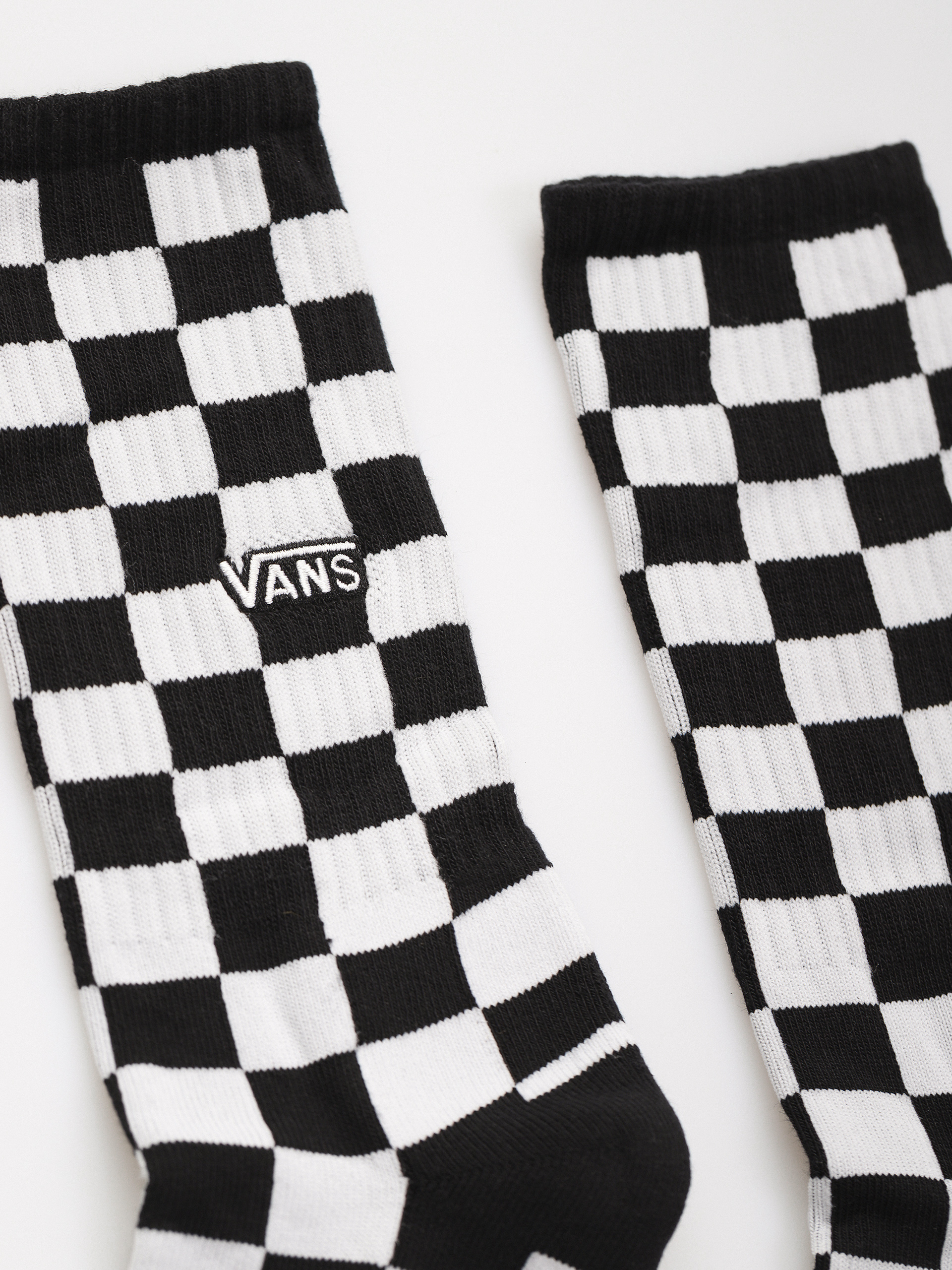 Vans Checkerboard Crew Socken (rox black/white)