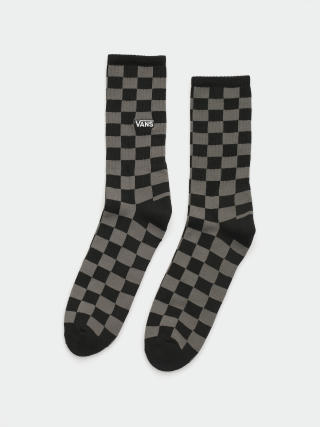Vans Checkerboard Crew Socks (black/charcoal)