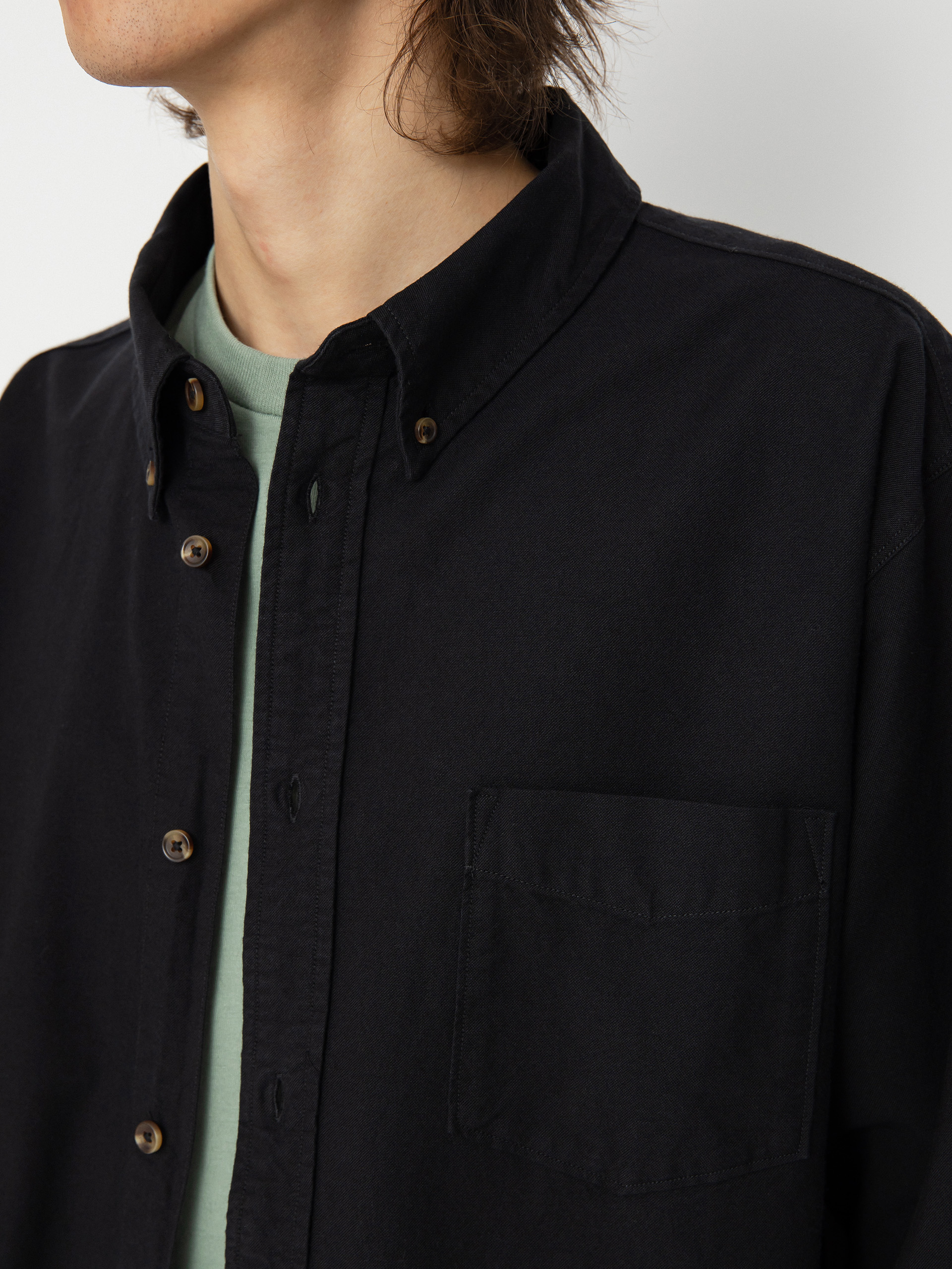 Nike SB Nike Life Hemd (black/black/black)