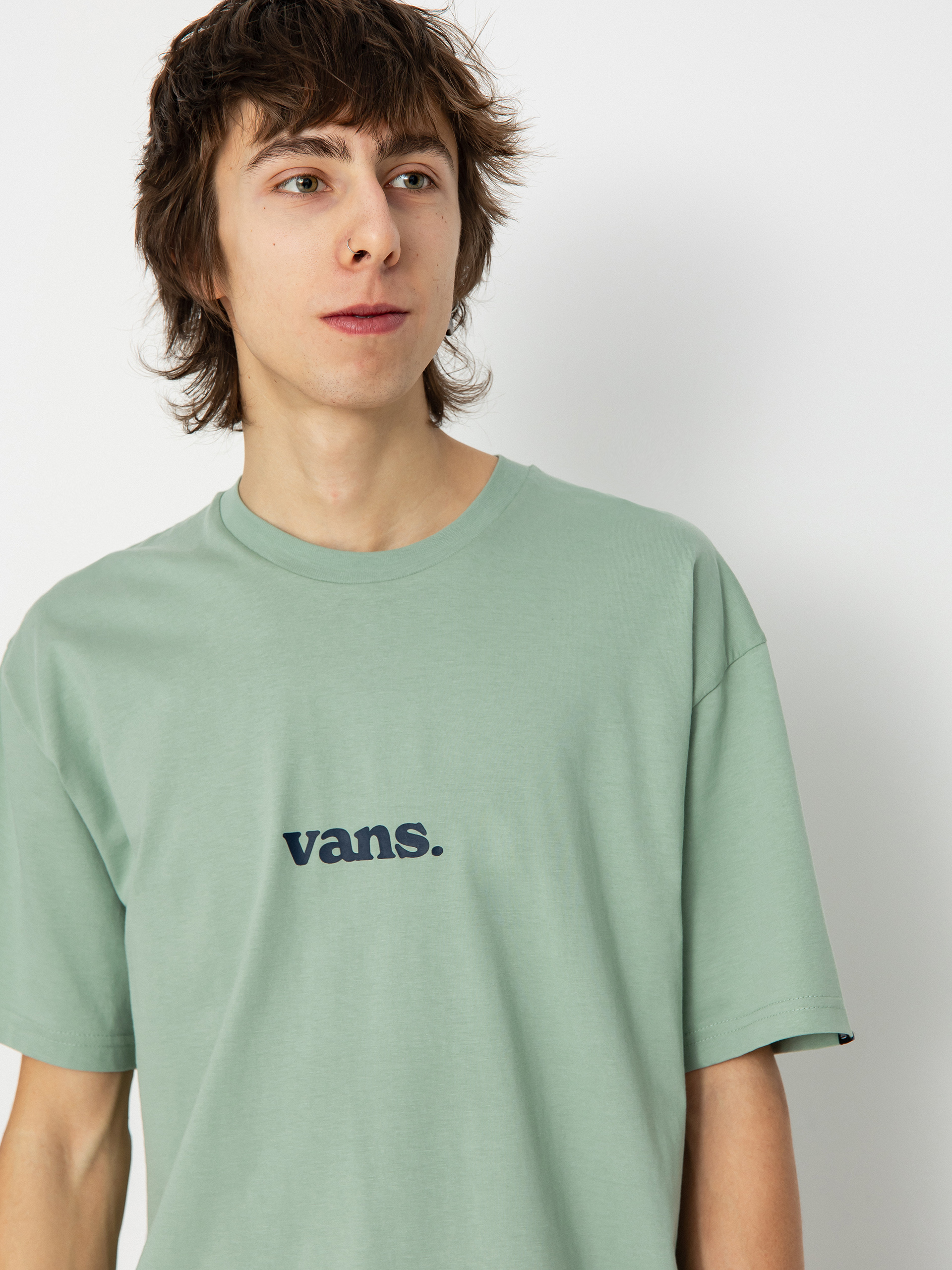Vans Lower Corecase T-shirt (iceberg green/dress bls)
