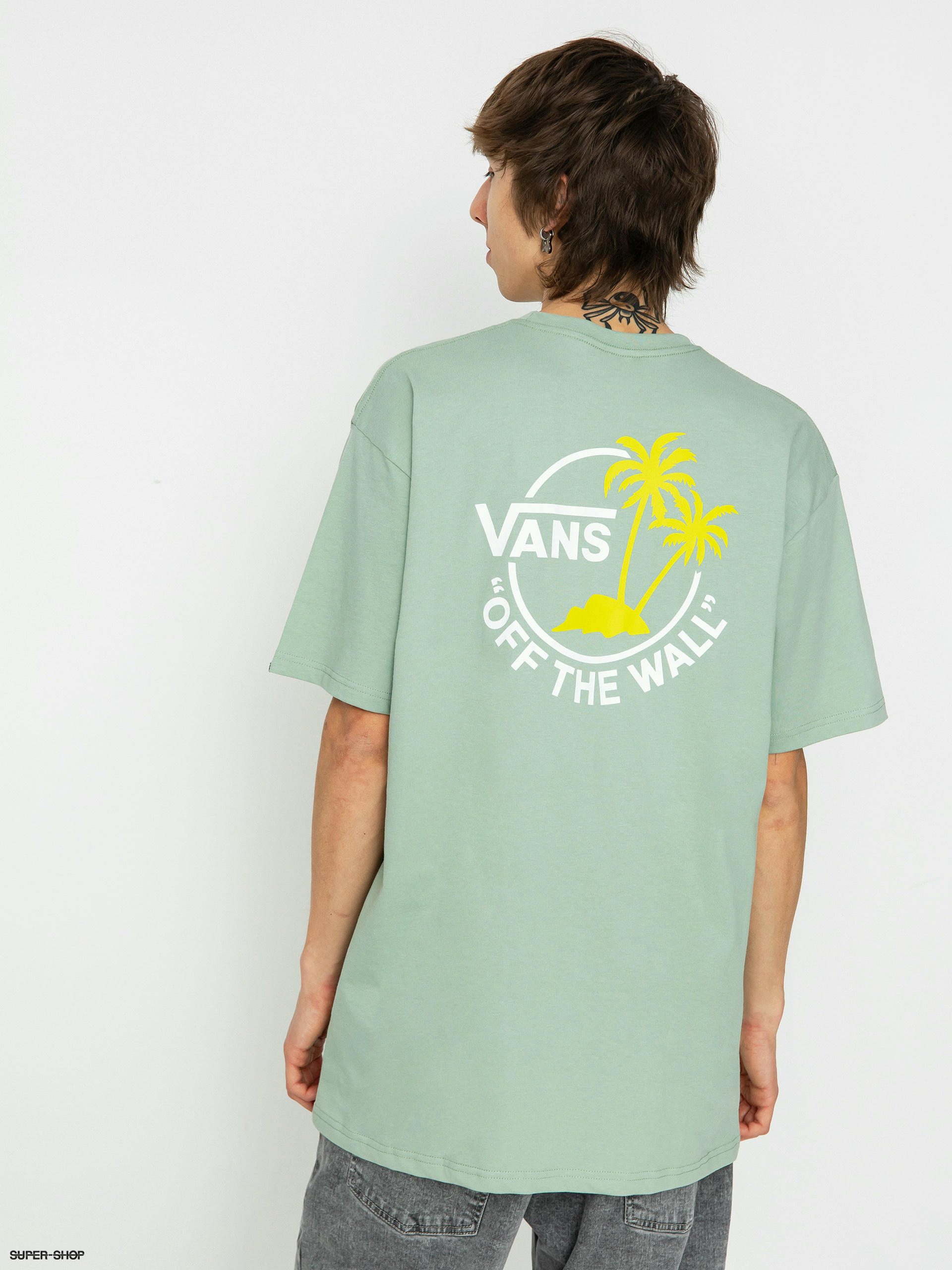 Vans palm tree sales shirt