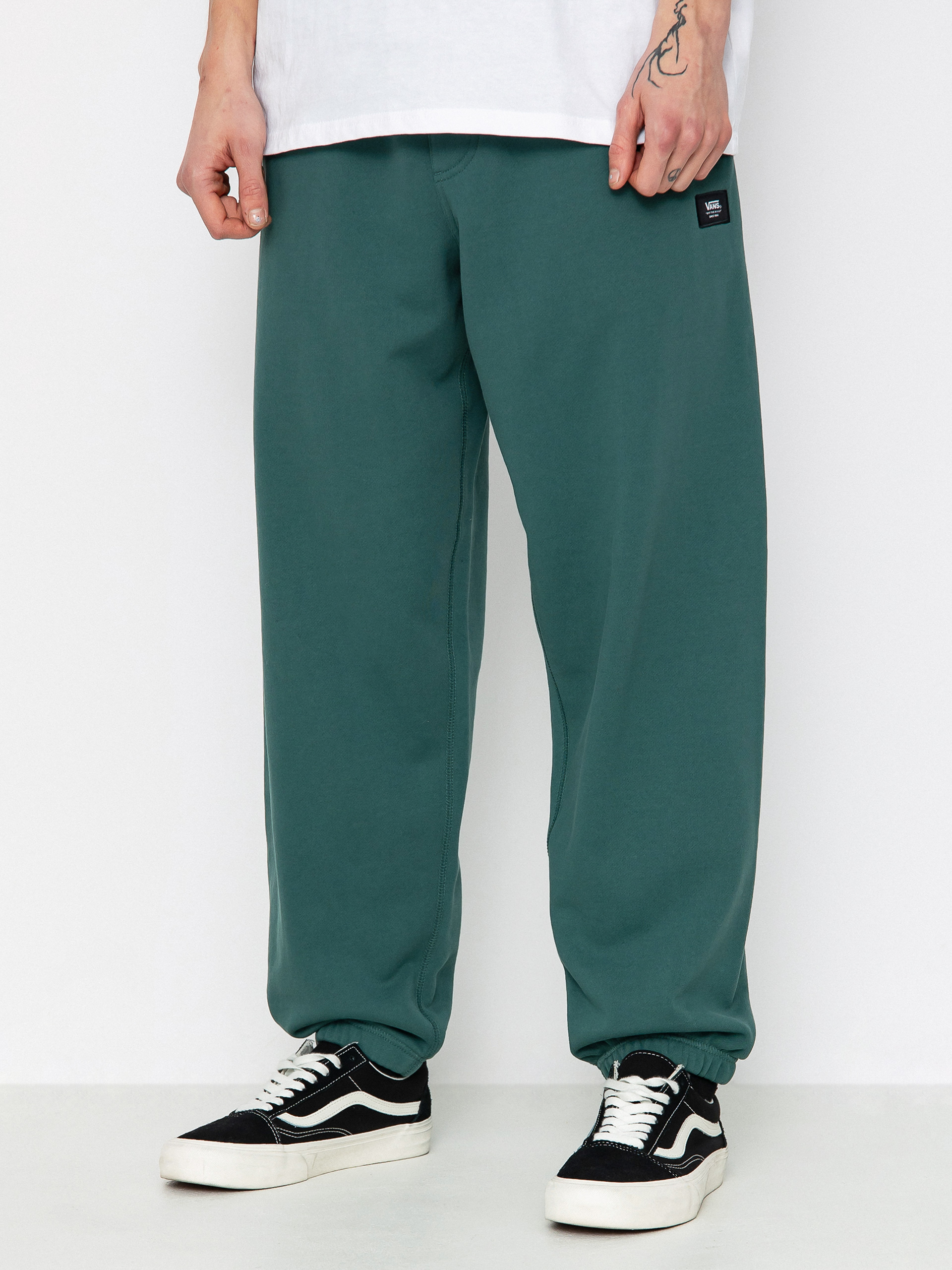 Vans Original Standards Loose Fleece Pants (bistro green)