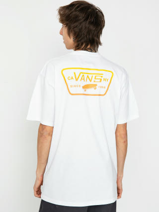 Vans Full Patch Back T-shirt (white/copper tan)