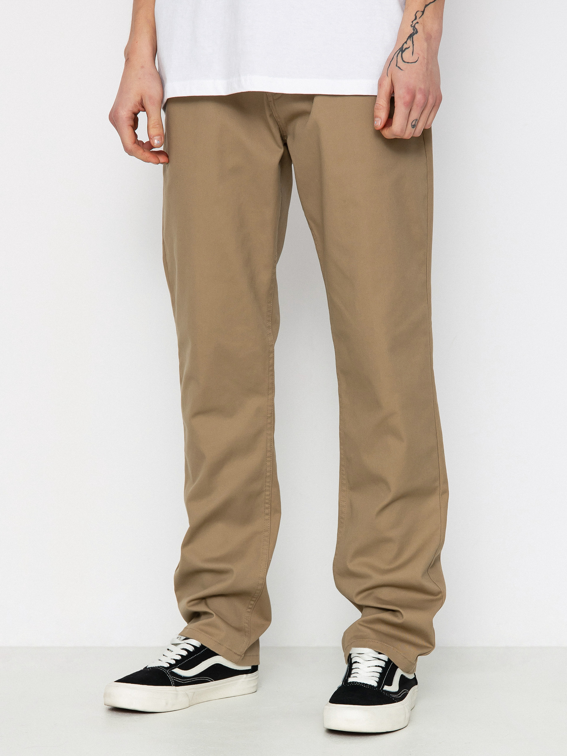 Brixton Choice Chino Regular Hose (khaki)