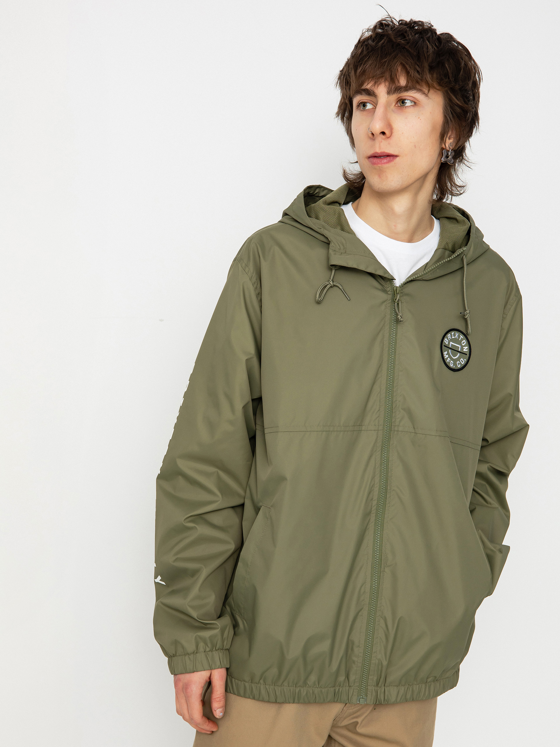 Brixton Claxton Crest Lw ZHD Jacke (olive surplus)