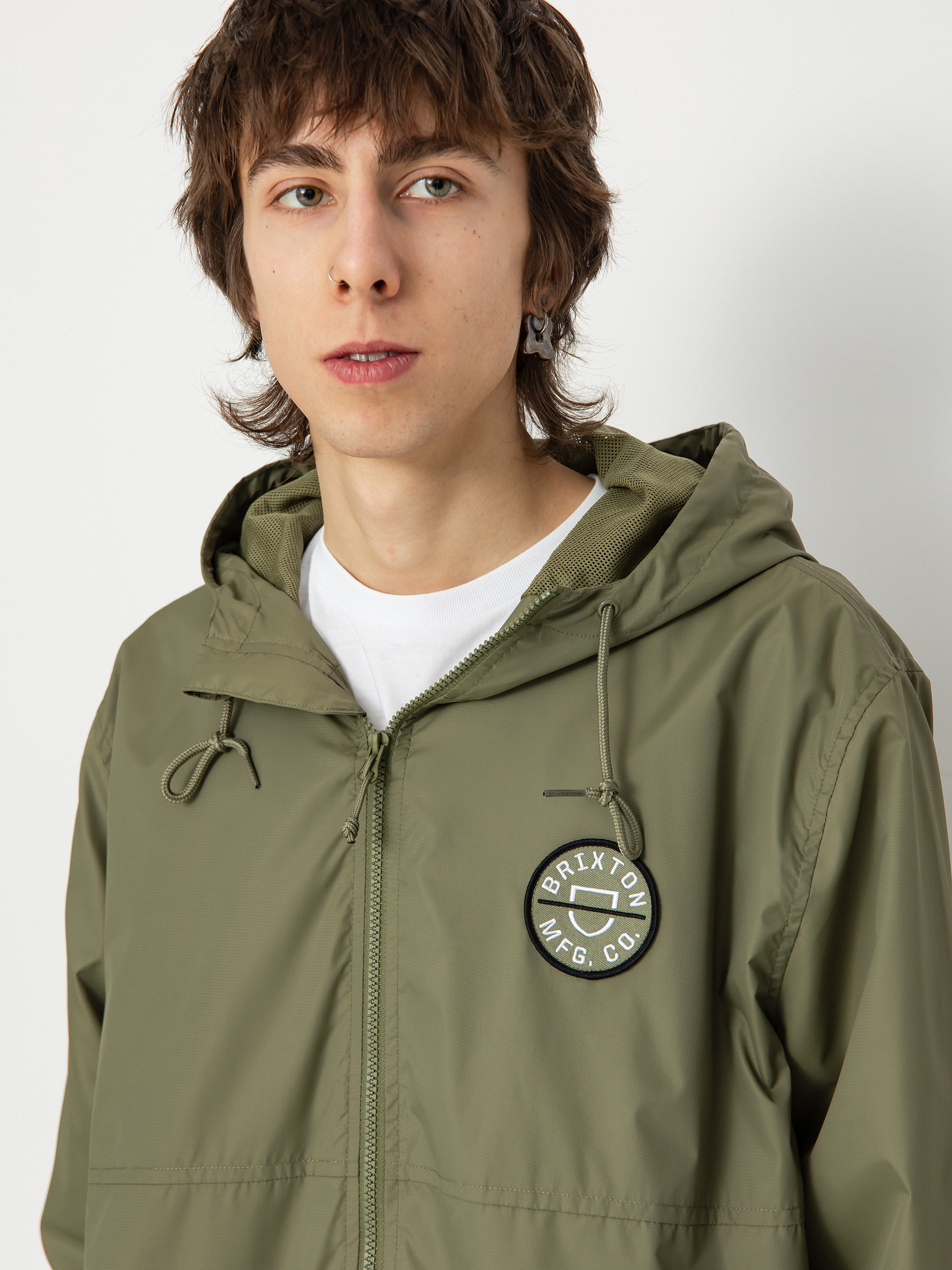 Brixton Claxton Crest Lw ZHD Jacke (olive surplus)