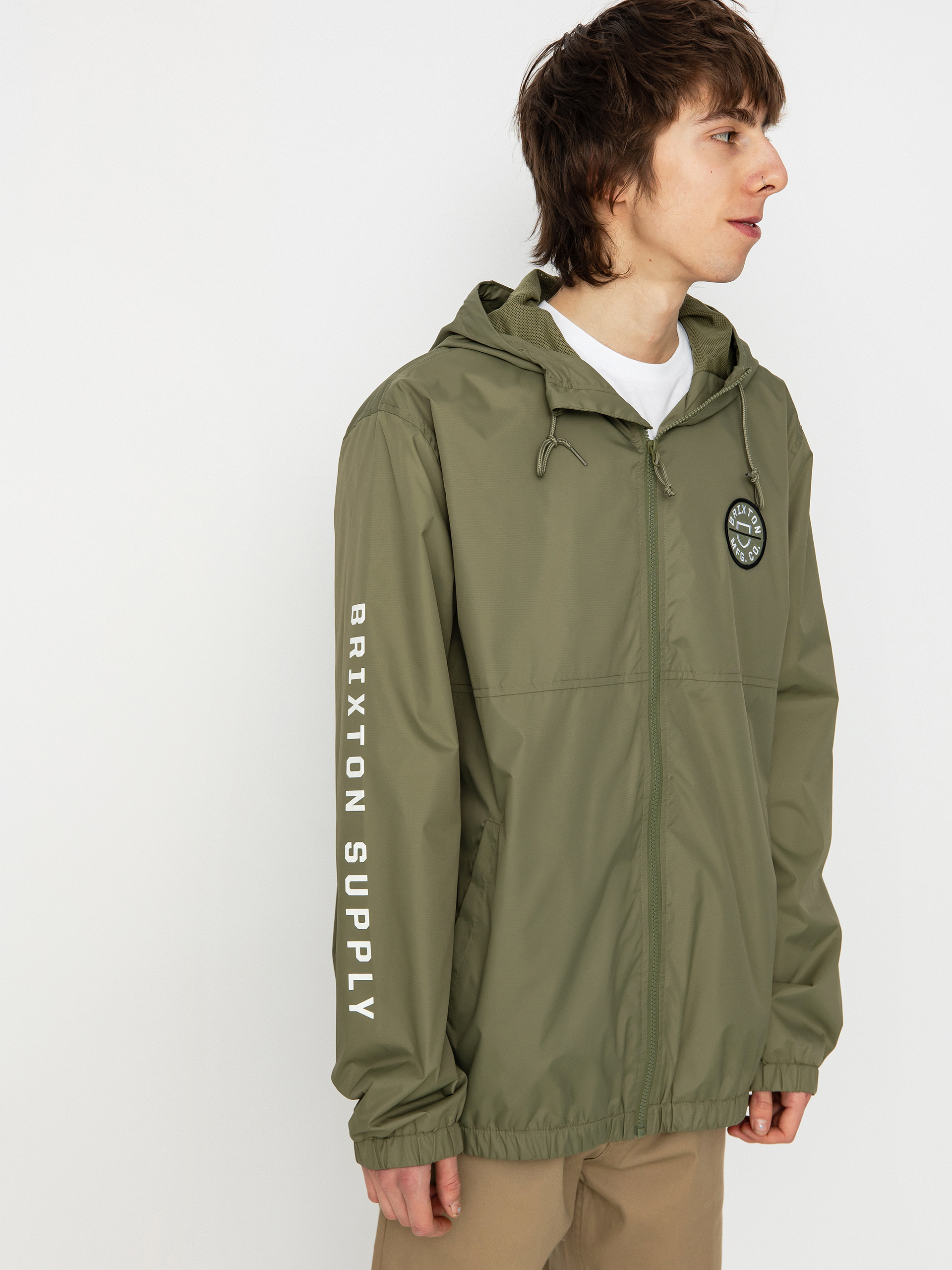 Brixton Claxton Crest Lw ZHD Jacket (olive surplus)