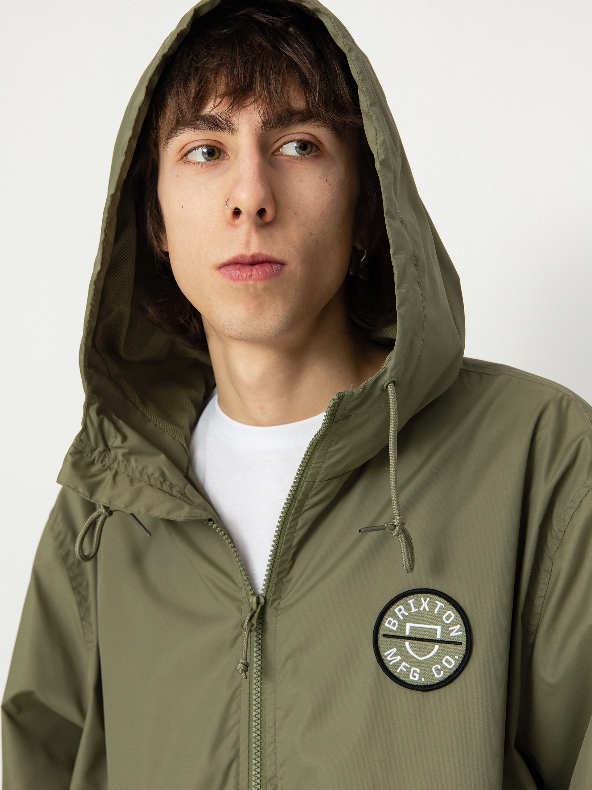 Brixton Claxton Crest Lw ZHD Jacke (olive surplus)