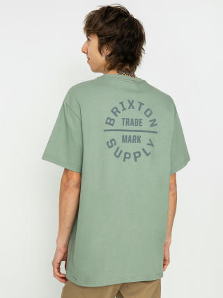 Brixton Oath V Stt T-shirt (chinois green/charcoal)
