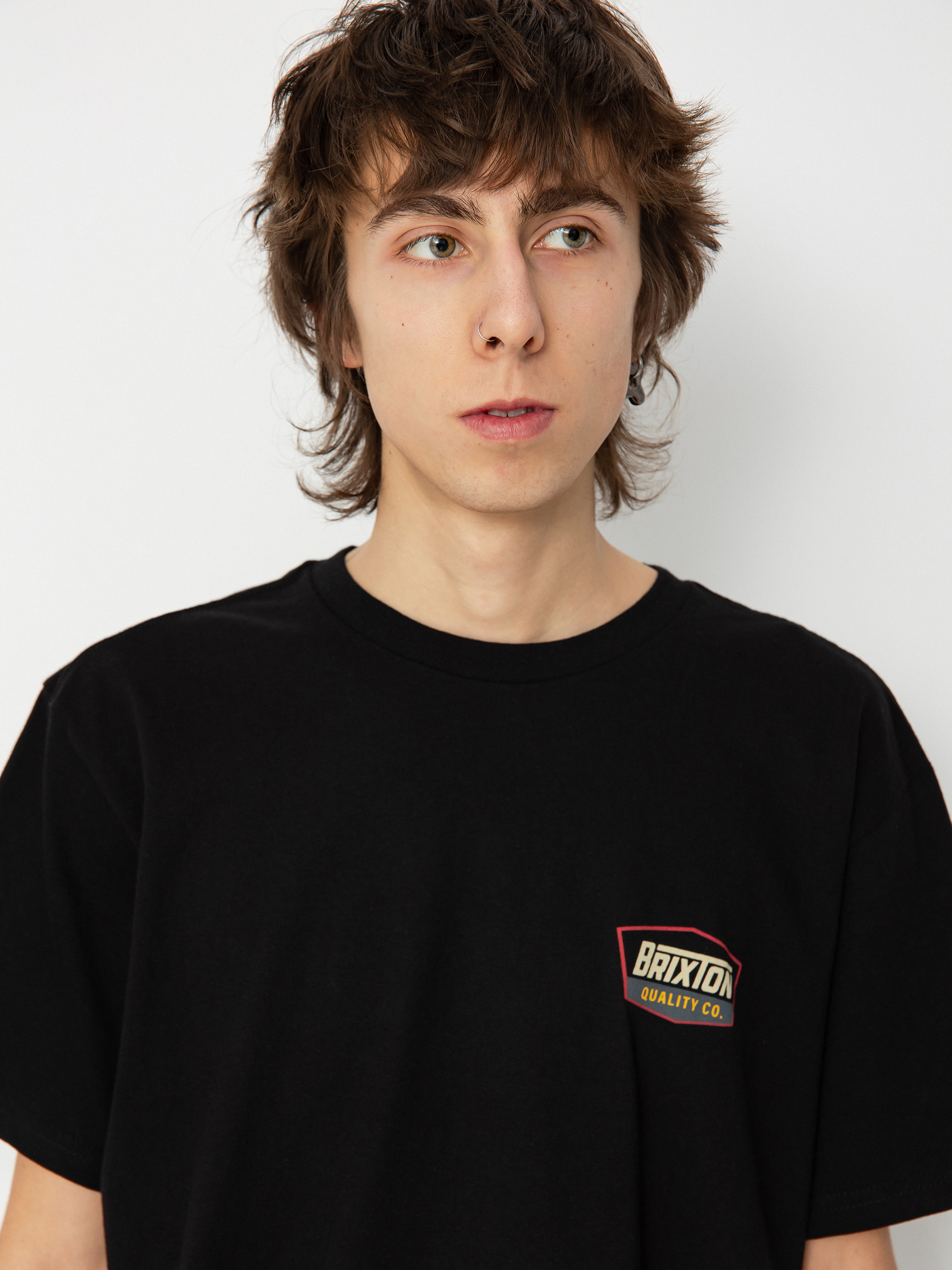 Brixton Regal Stt T-shirt (black/sand)