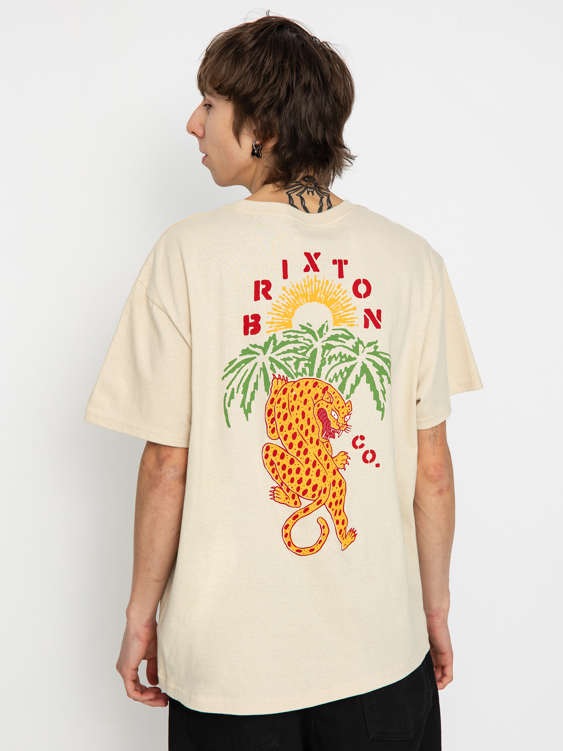 Brixton Seeks Stt T-shirt (cream)